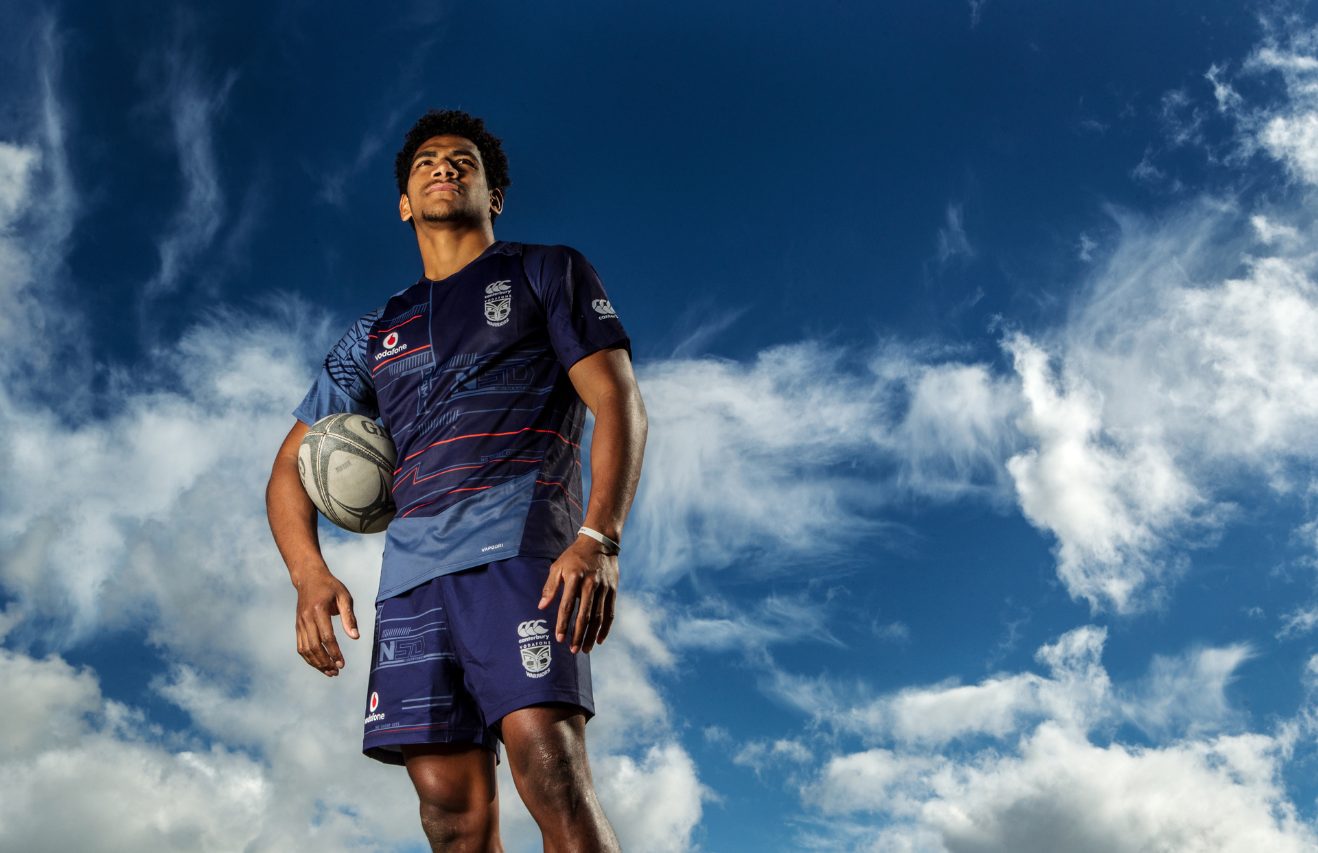2018: Selesitino Ravutaumada signed with the New Zealand Warriors. Photo / Stephen Parker