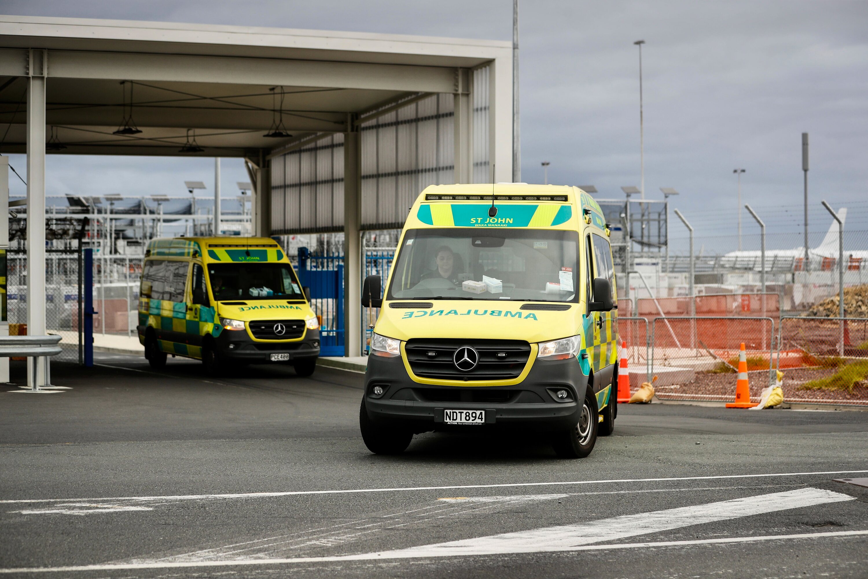 Approximately 50 patients have been treated by ambulance crews and 13 were transported to Middlemore Hospital. Photo / Dean Purcell