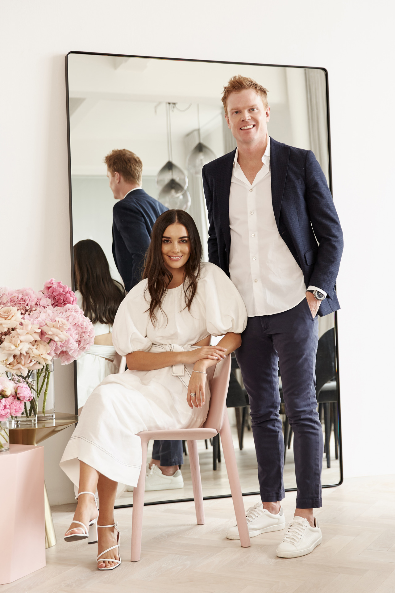 Jaimee Lupton with partner Nick Mowbray. Photo/supplied