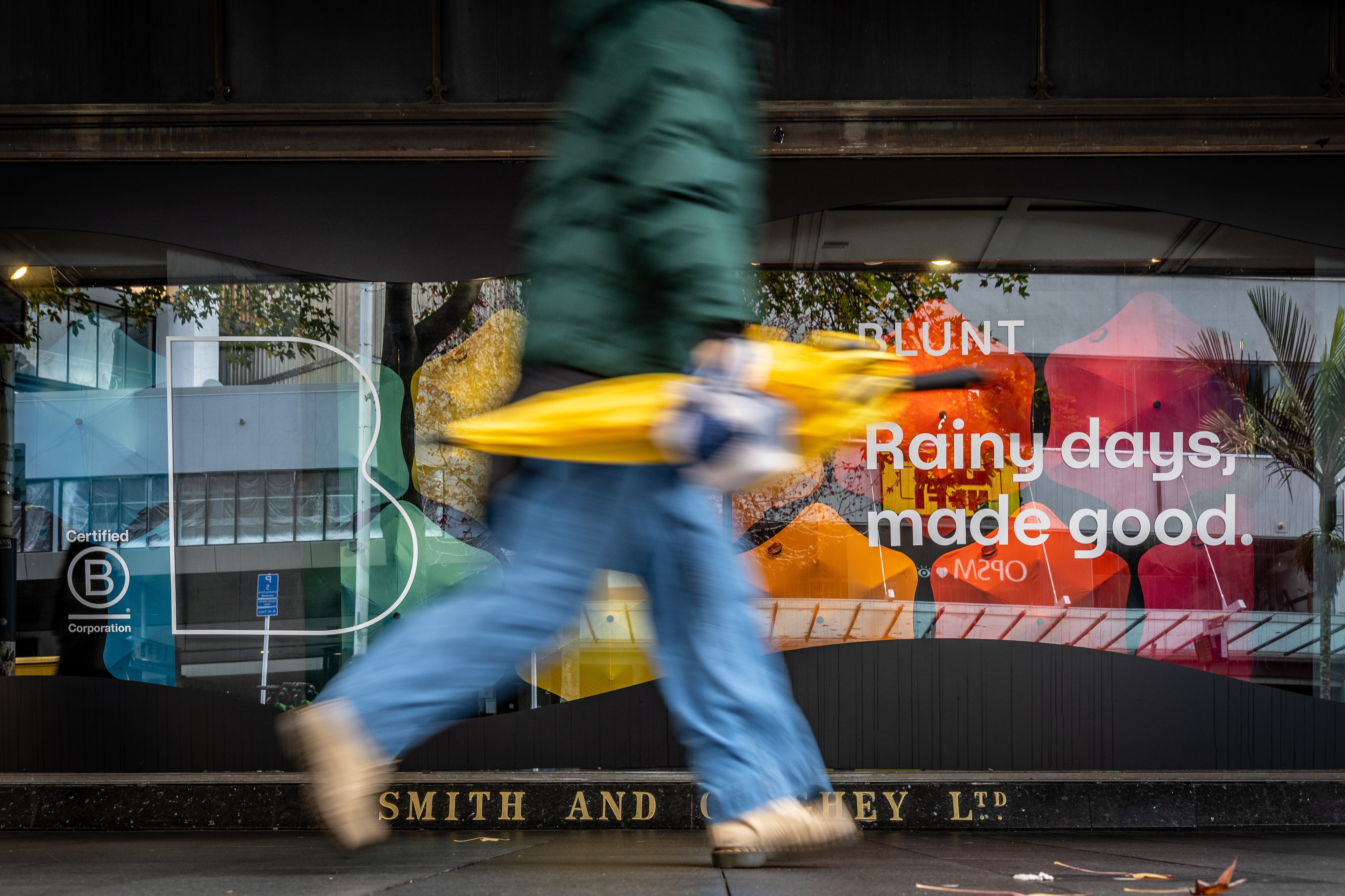 Pedestrian numbers in and around Queen St have fallen significantly as a result of people working from home. Photo / Michael Craig