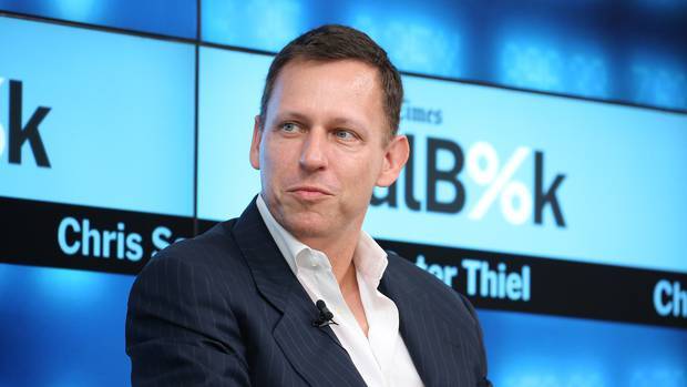 Kiwi billionaire Peter Thiel. Photo / Getty Images