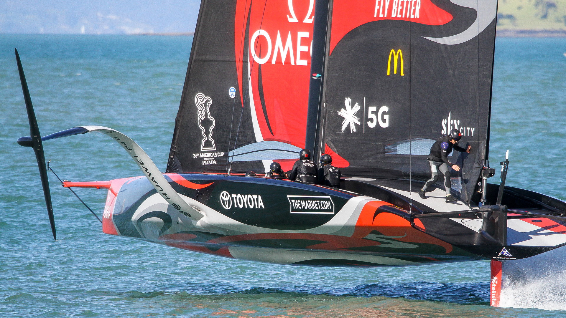 America's Cup Ac75 Wallpaper - Luna Rossa Prada Pirelli Team : Il lato ...