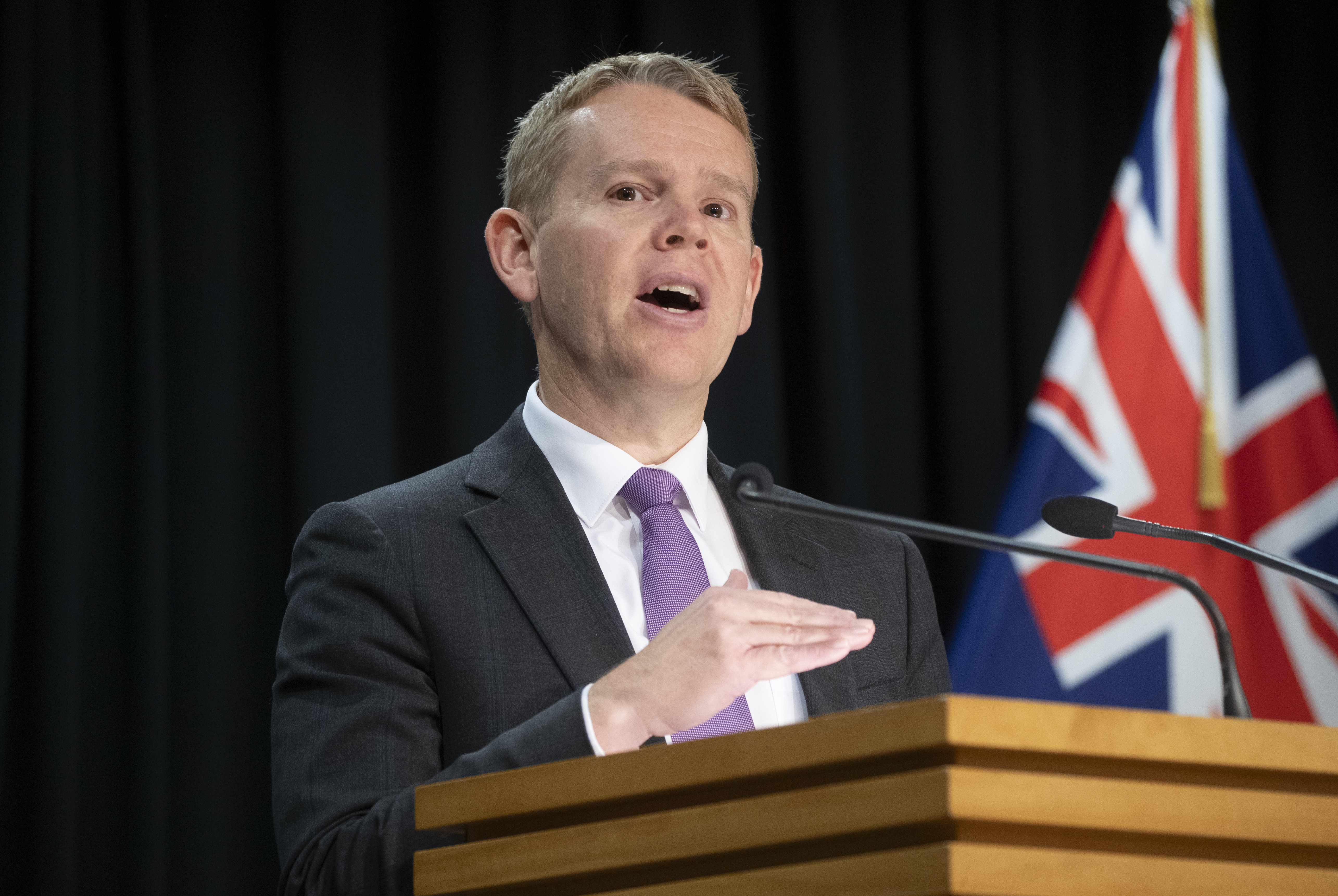 Prime Minister Chris Hipkins returns home from Europe on Friday with a fight on his hands. Photo / Mark Mitchell