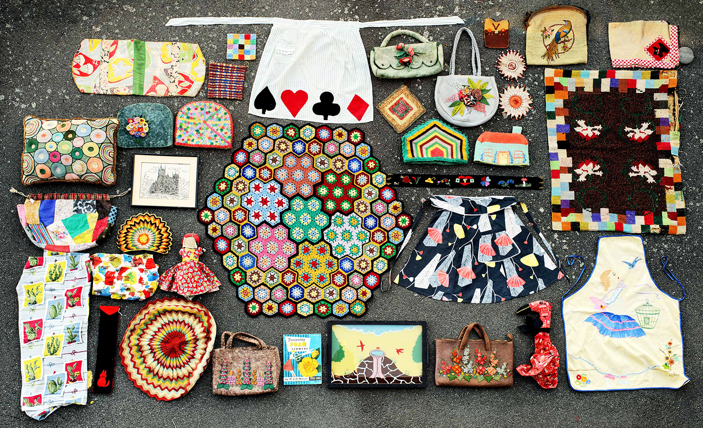 Items from Vita Cochran's vintage collection. Picture / Supplied.