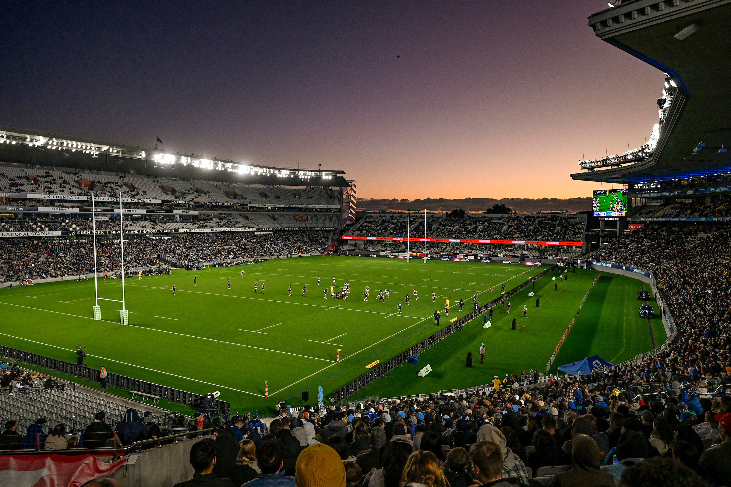 Eden Park and Auckland could put their hands up to host the Super Round. Photo / Photosport