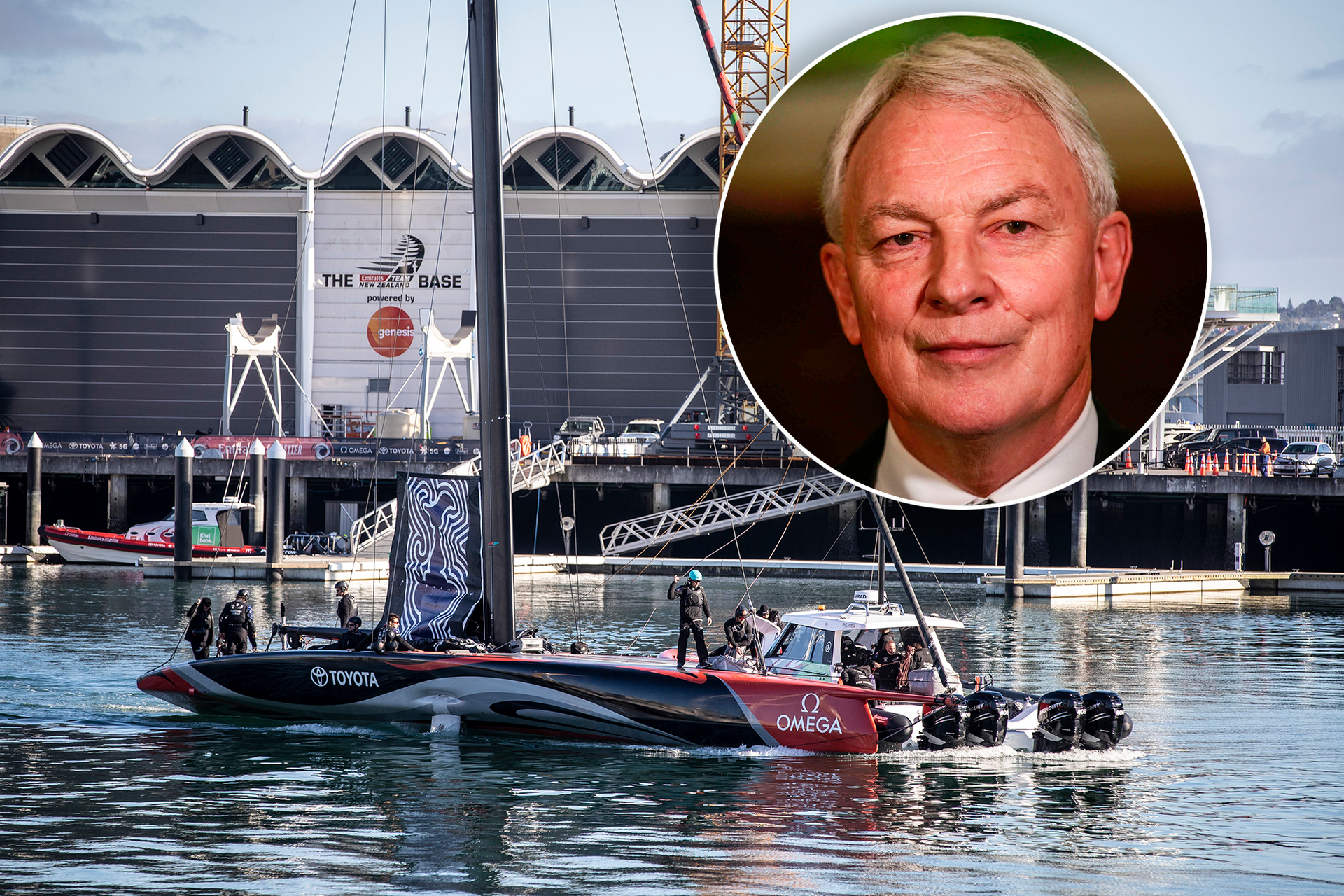 Phil Goff says Team NZ will need to vacate its waterfront base by March.