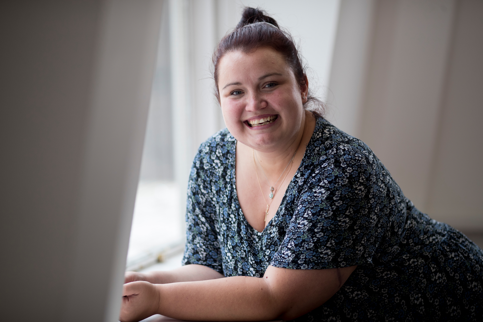 Ezmeralda Johns survived the Countdown Lynnmall terror attack, and is telling her story for the first time. Photo / Dean Purcell