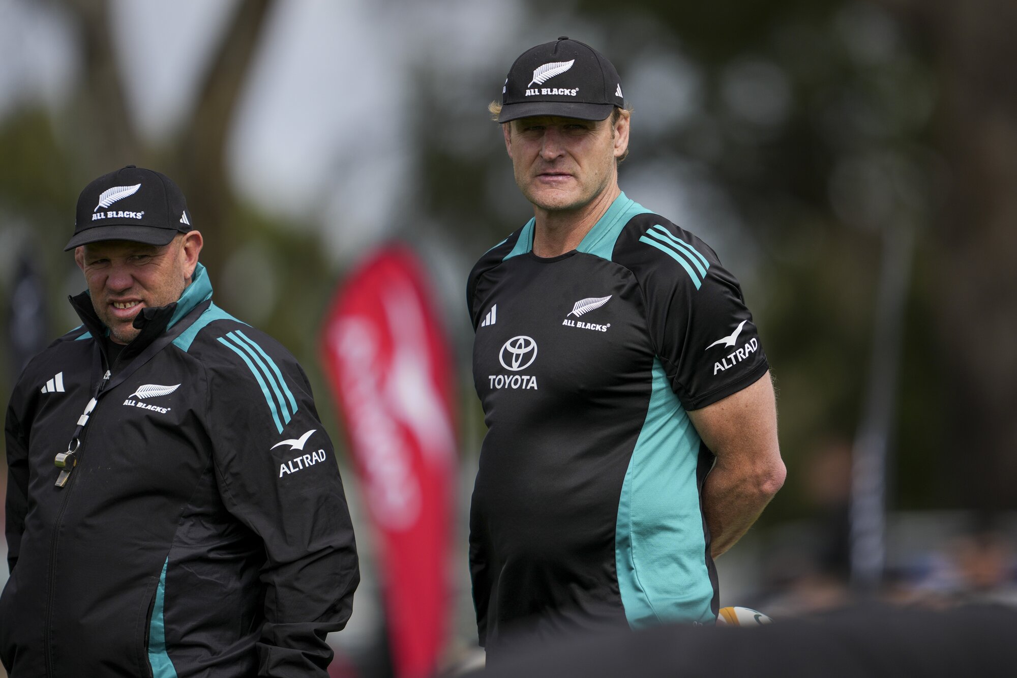 All Blacks coach Scott Robertson's approach to versatility in selections still differs from that of the Springboks. Photo / SmartFrame