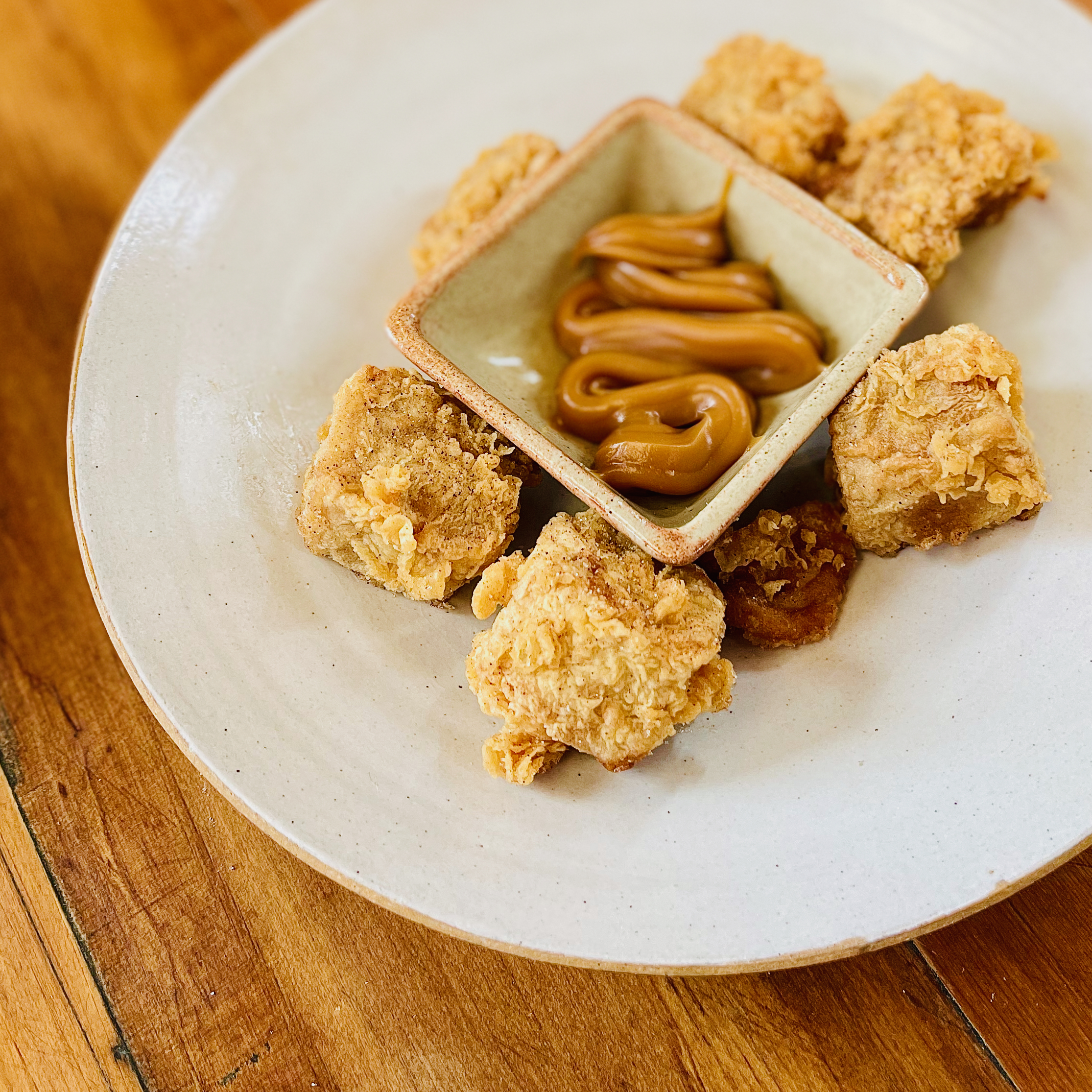 Leche Frita at Tacoteca. Photo / Jason Nockels
