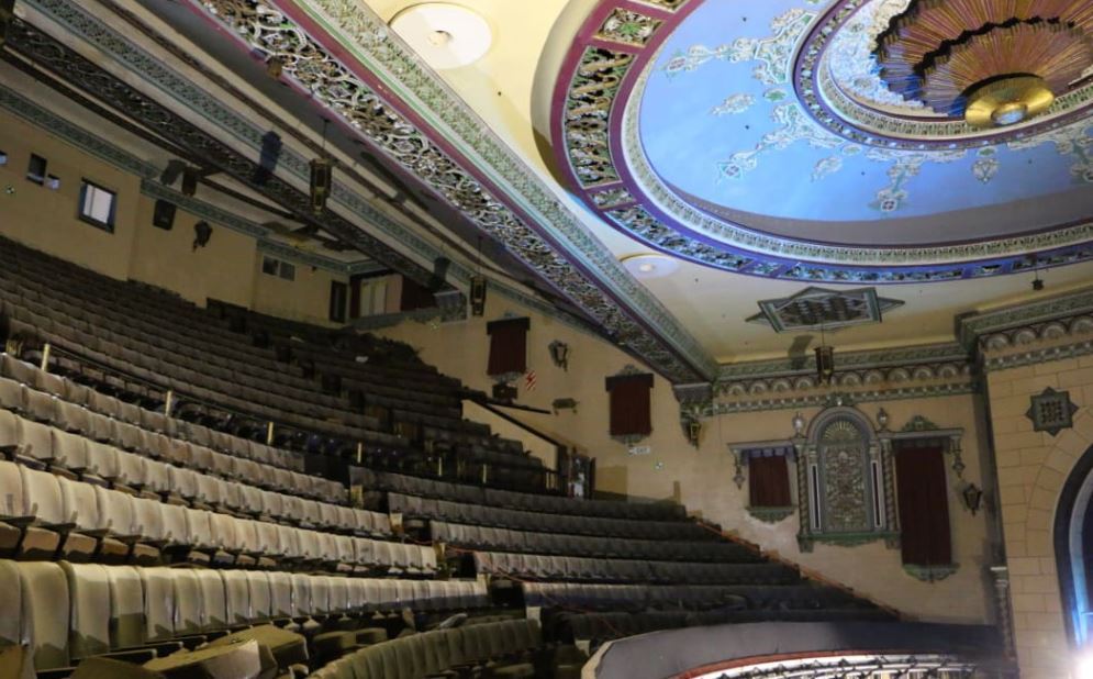 The inside of St James Theatre in Auckland. Photo / RNZ, Kethaki Masilamani