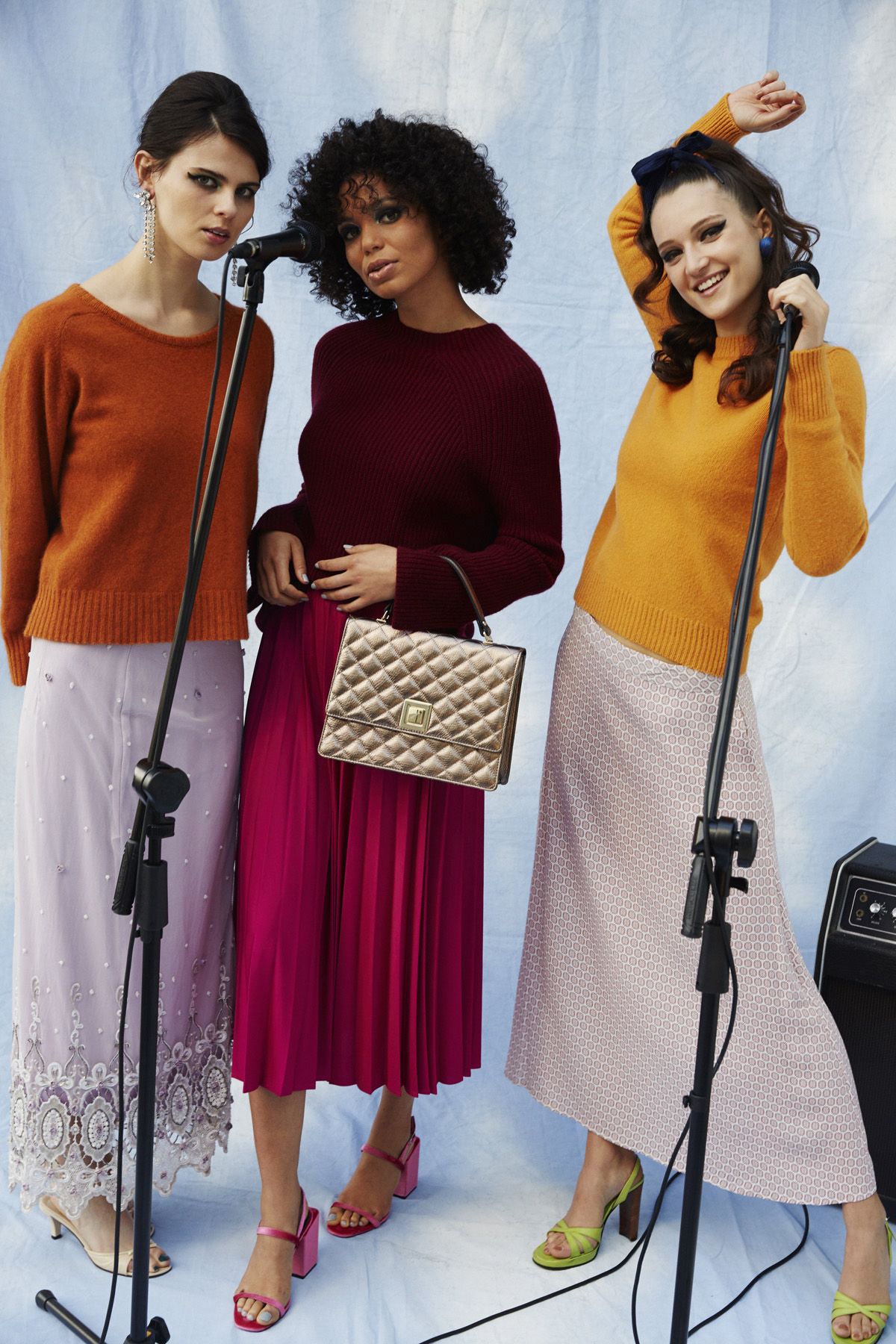 Light, bright knitwear is a springtime saviour. Photo / Rebecca Zephyr Thomas