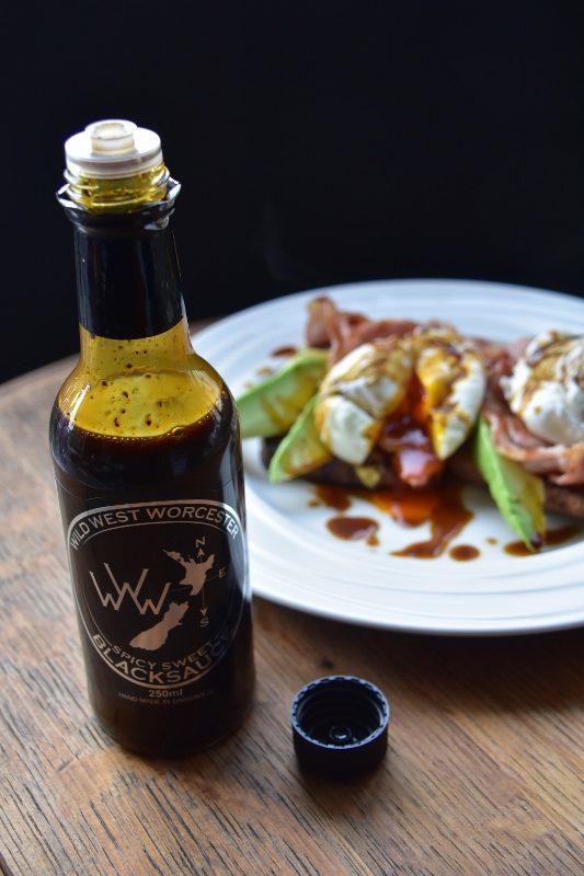 Wild West Worcester original spicy sweet blacksauce.