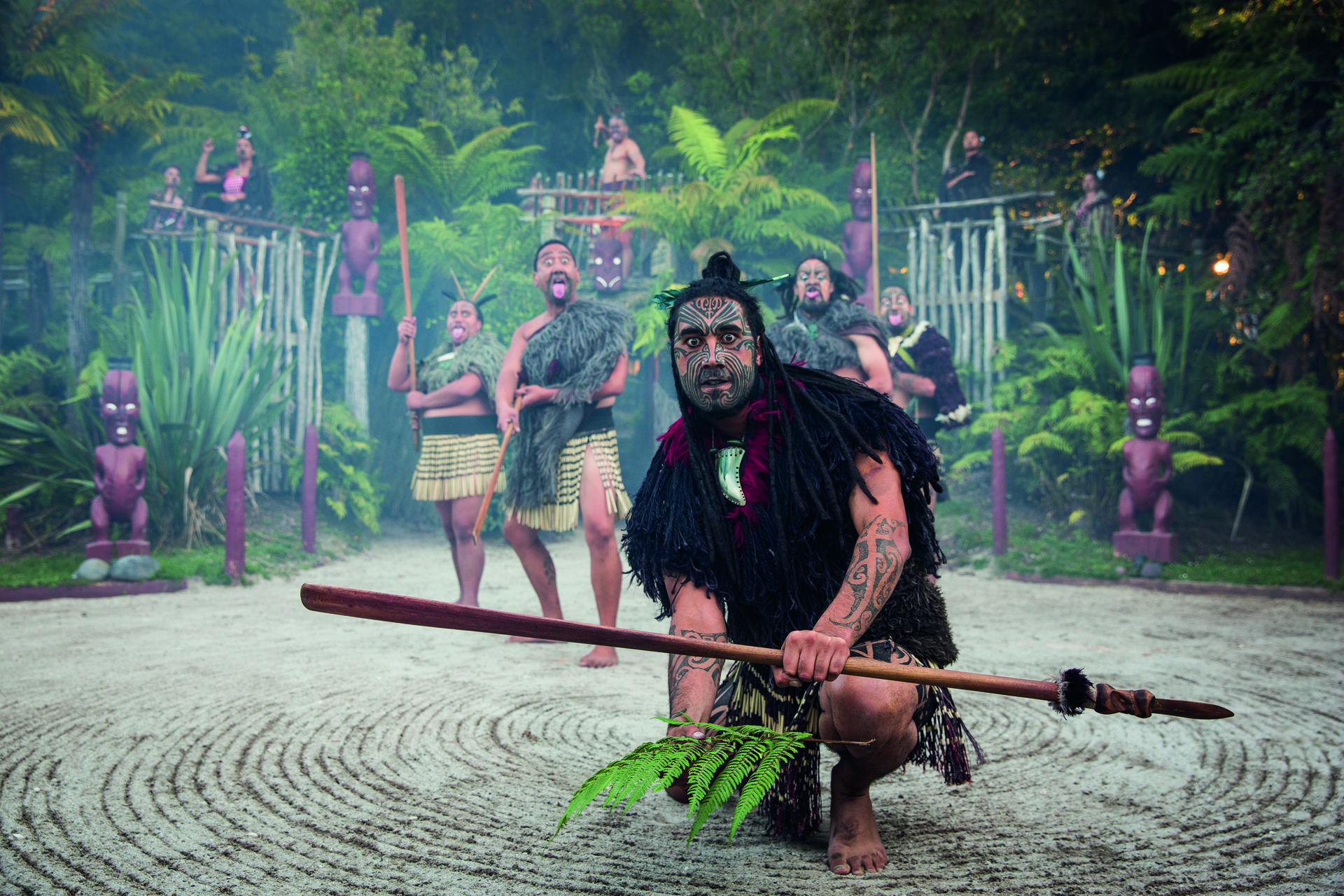 Tamaki Maori Village. Photo / Graeme Murray