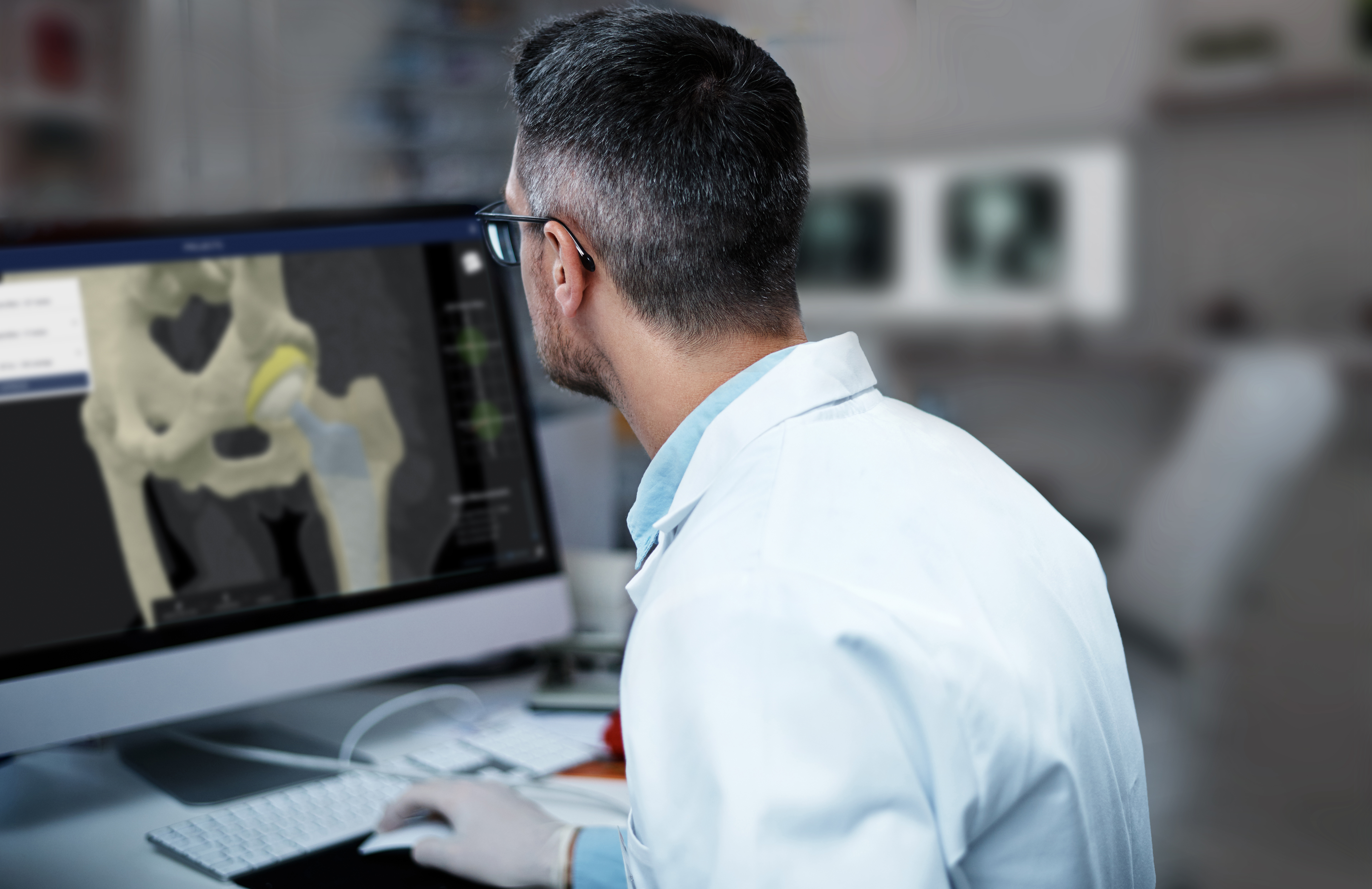 A doctor using Formus Labs' software. Photo / File