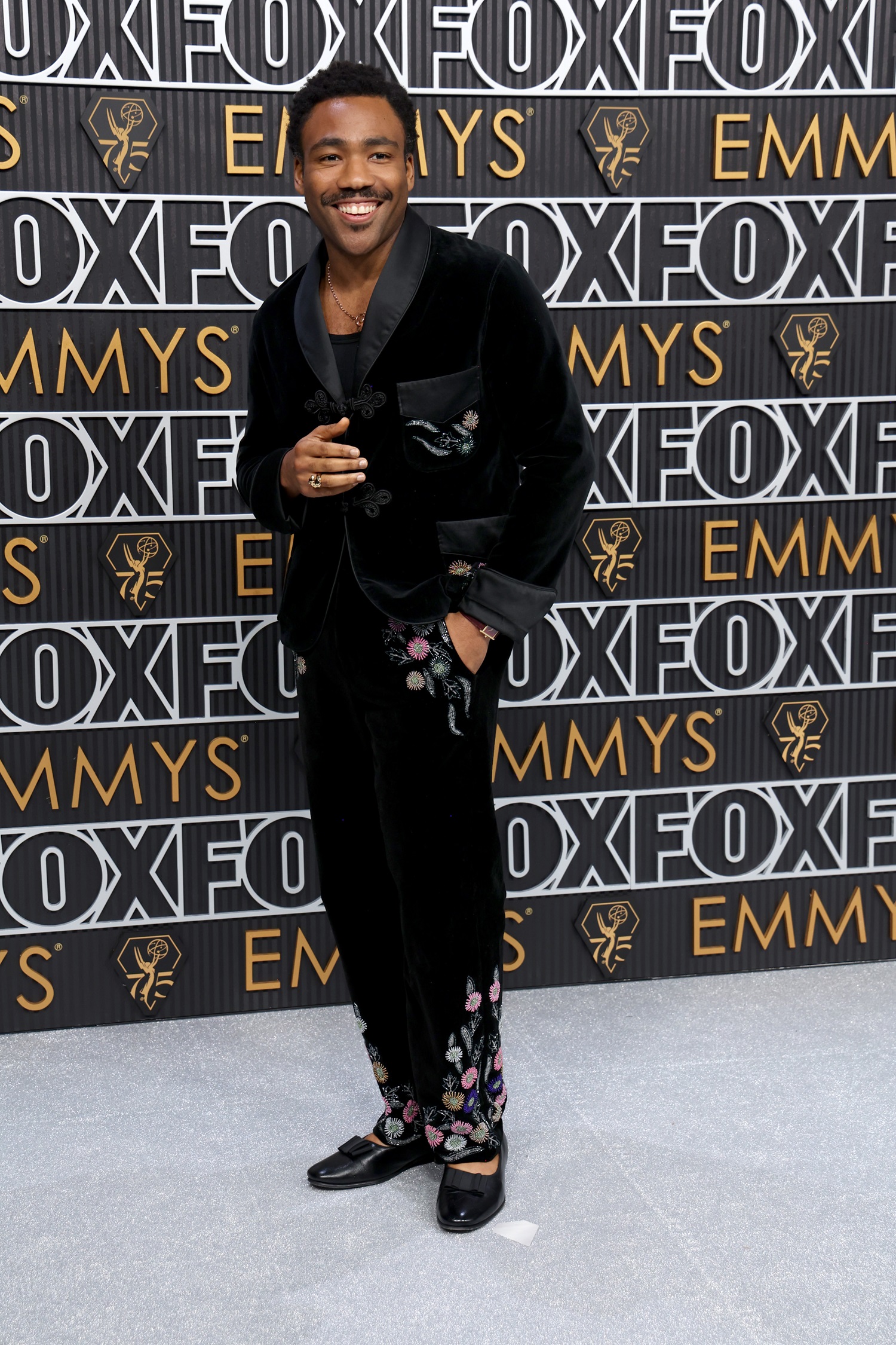 Donald Glover attends the 75th Emmy Awards. Photo / Getty Images