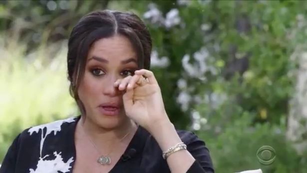 Meghan opened up about her life in the tell-all interview with Oprah. Photo / CBS