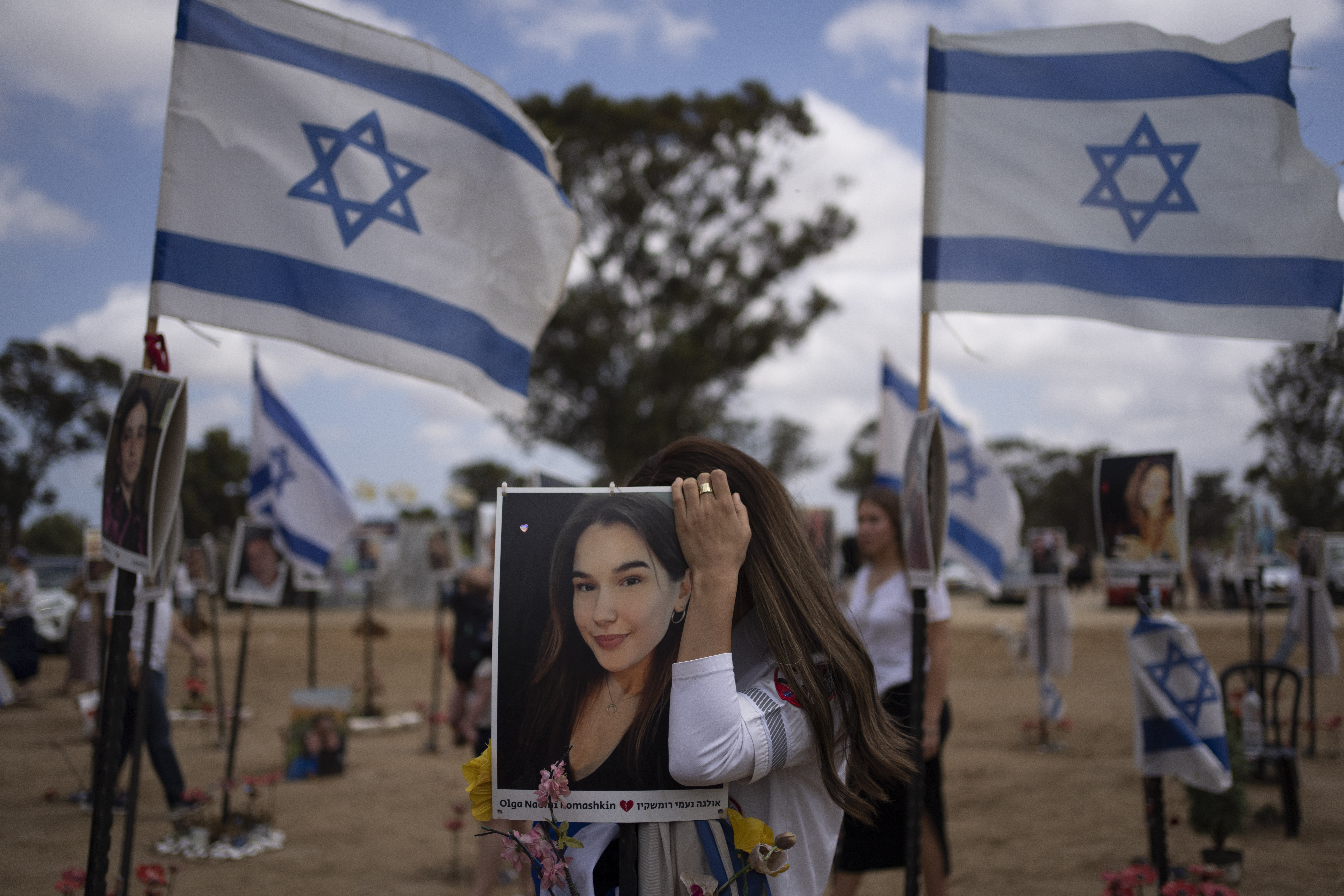 Israel, which has lost more than 600 soldiers so far, marked a sombre Memorial Day for fallen soldiers on Monday. Photo / AP