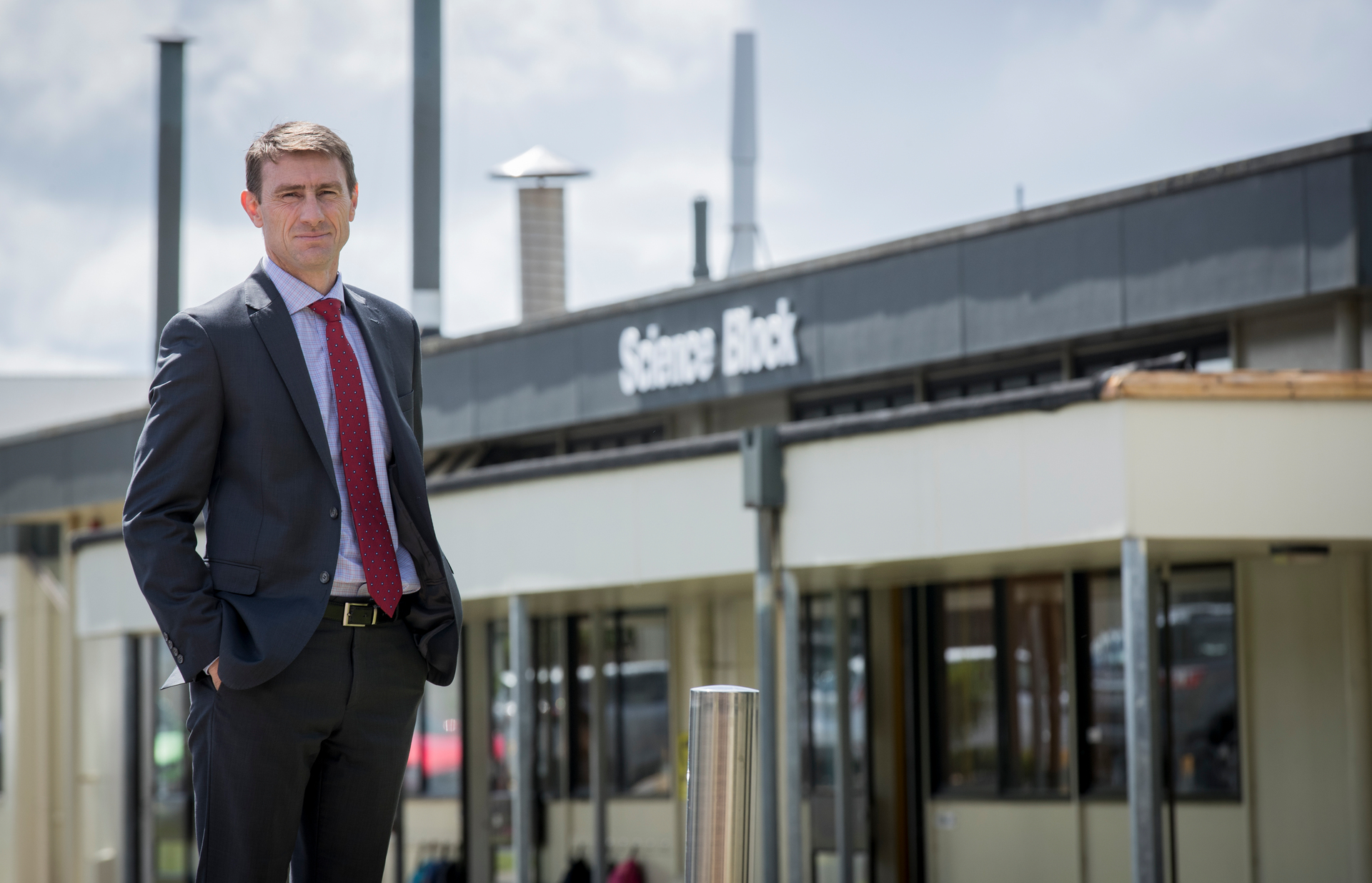 Macleans College principal Steven Hargreaves. Photo / Dean Purcell
