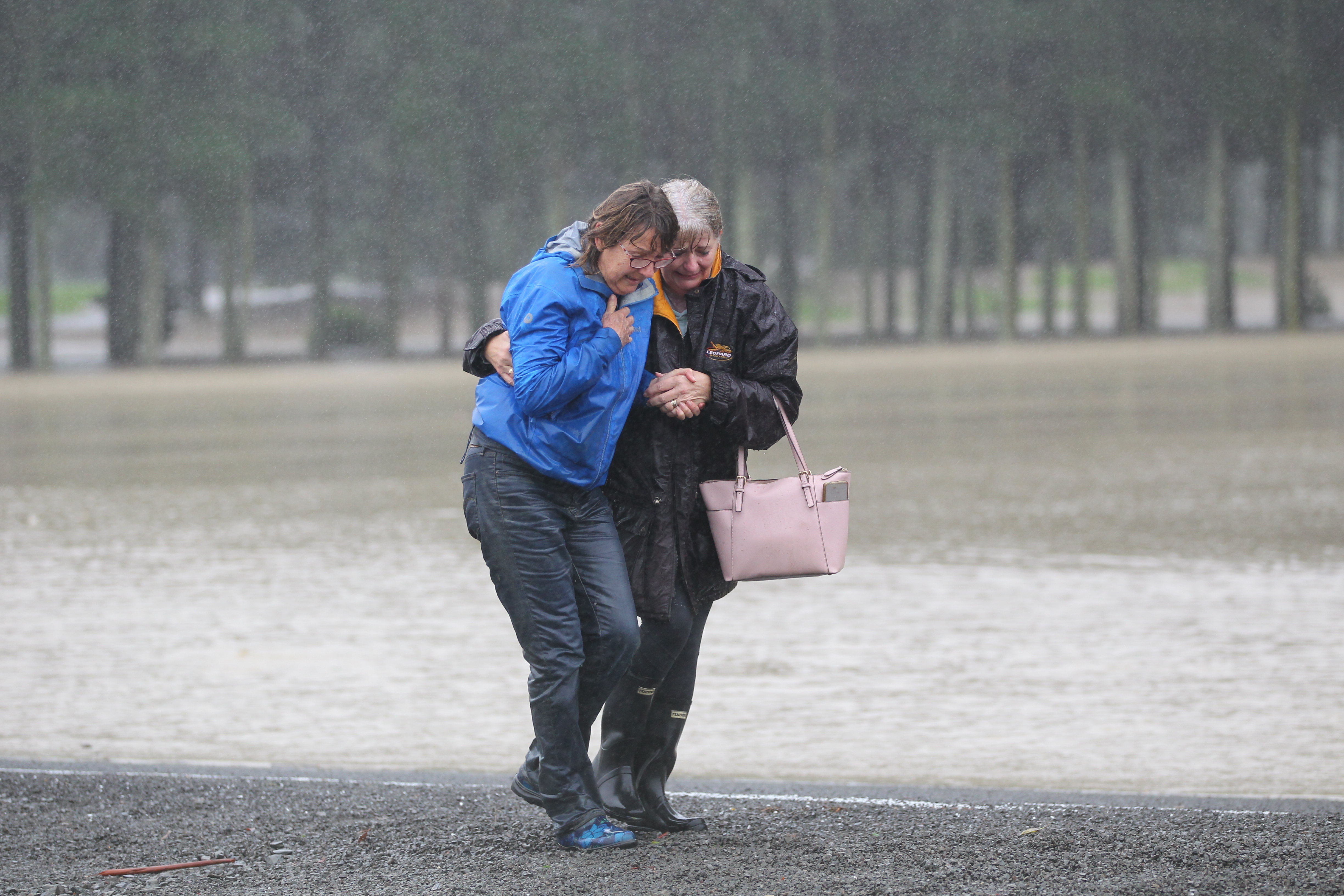 Residents evacuated in Hawke's Bay as Cyclone Gabrielle caused flooding in the region. Photo / Paul Taylor