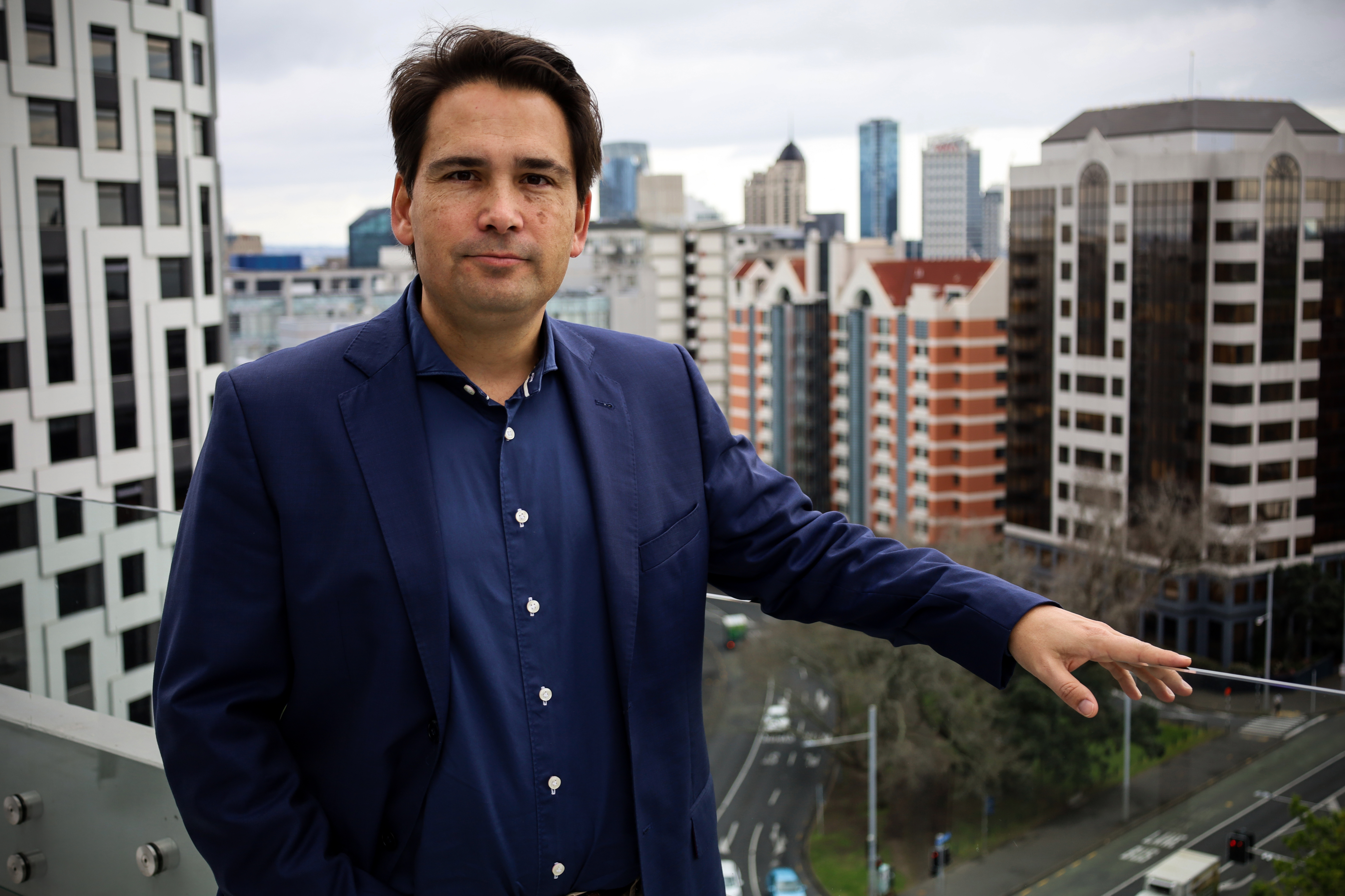 Simon Bridges, chief executive of the Auckland Business Chamber, says young employees are lacking soft skills like teamwork, initiative and communication. Photo / Jed Bradley