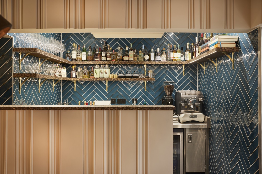 The bar at Apricity. Photo / Ben Carpenter