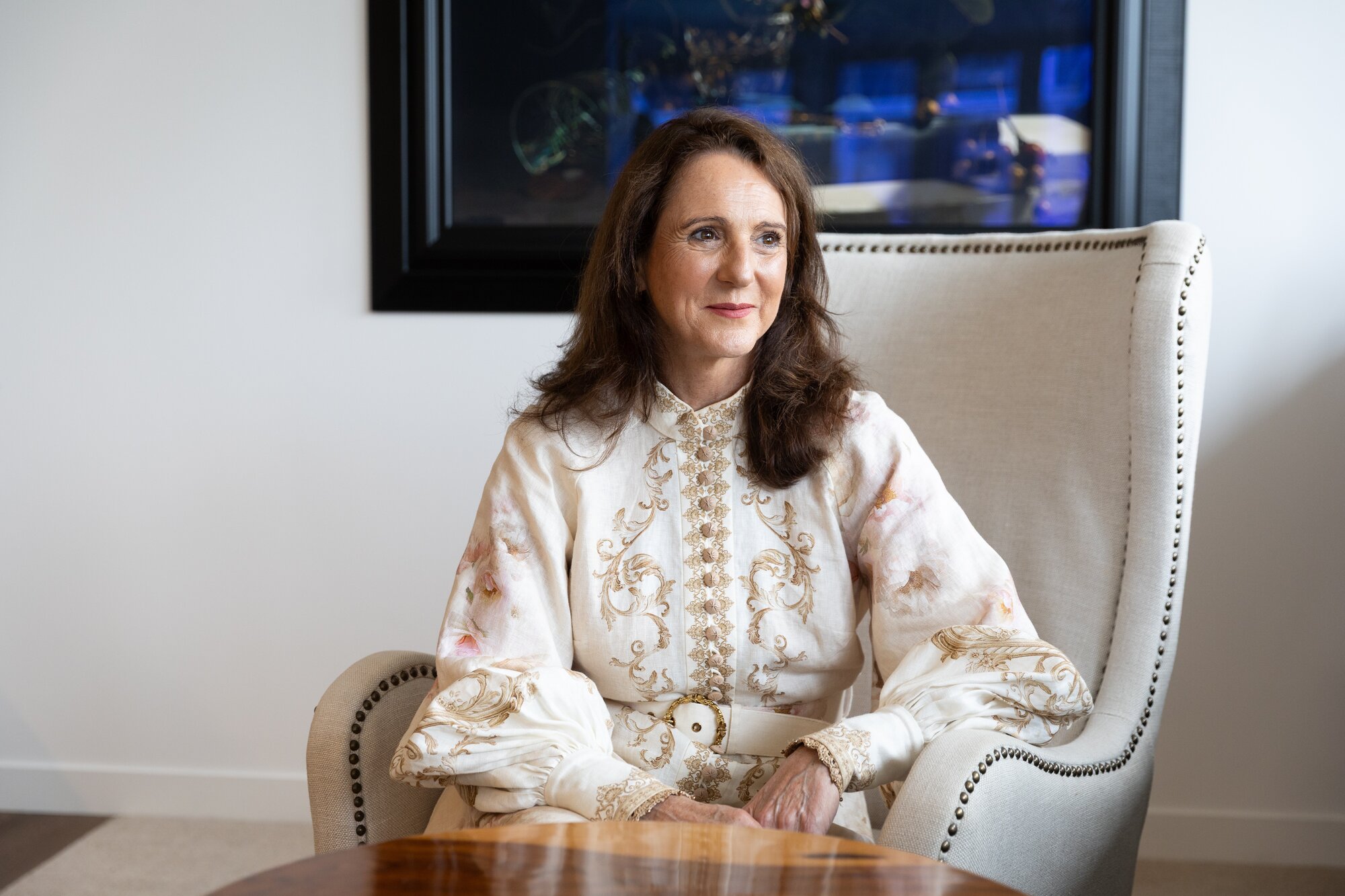 Charlotte Lockhart is aware that breakthroughs in breast cancer treatment might not save her but will help future generations of sufferers. Photo / Sylvie Whinray