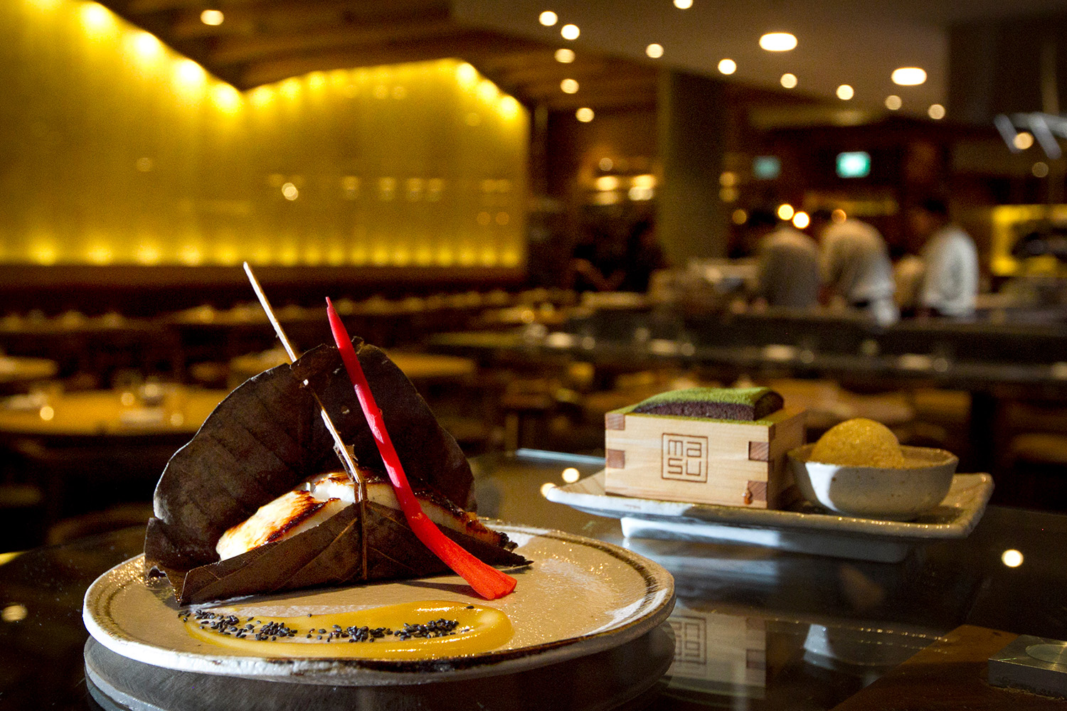 Black cod at Masu at SkyCity, in 2013. Photo / Natalie Slade