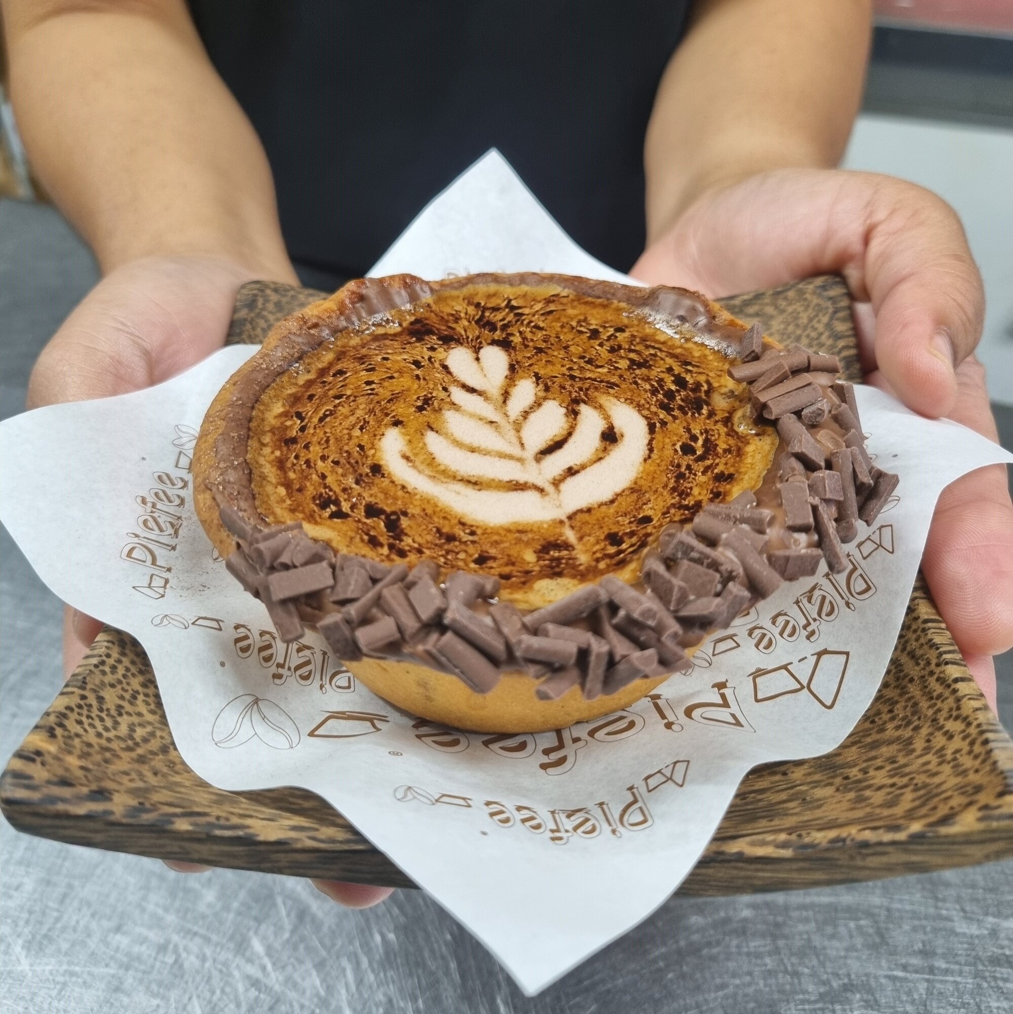 Coffee in a pastry 