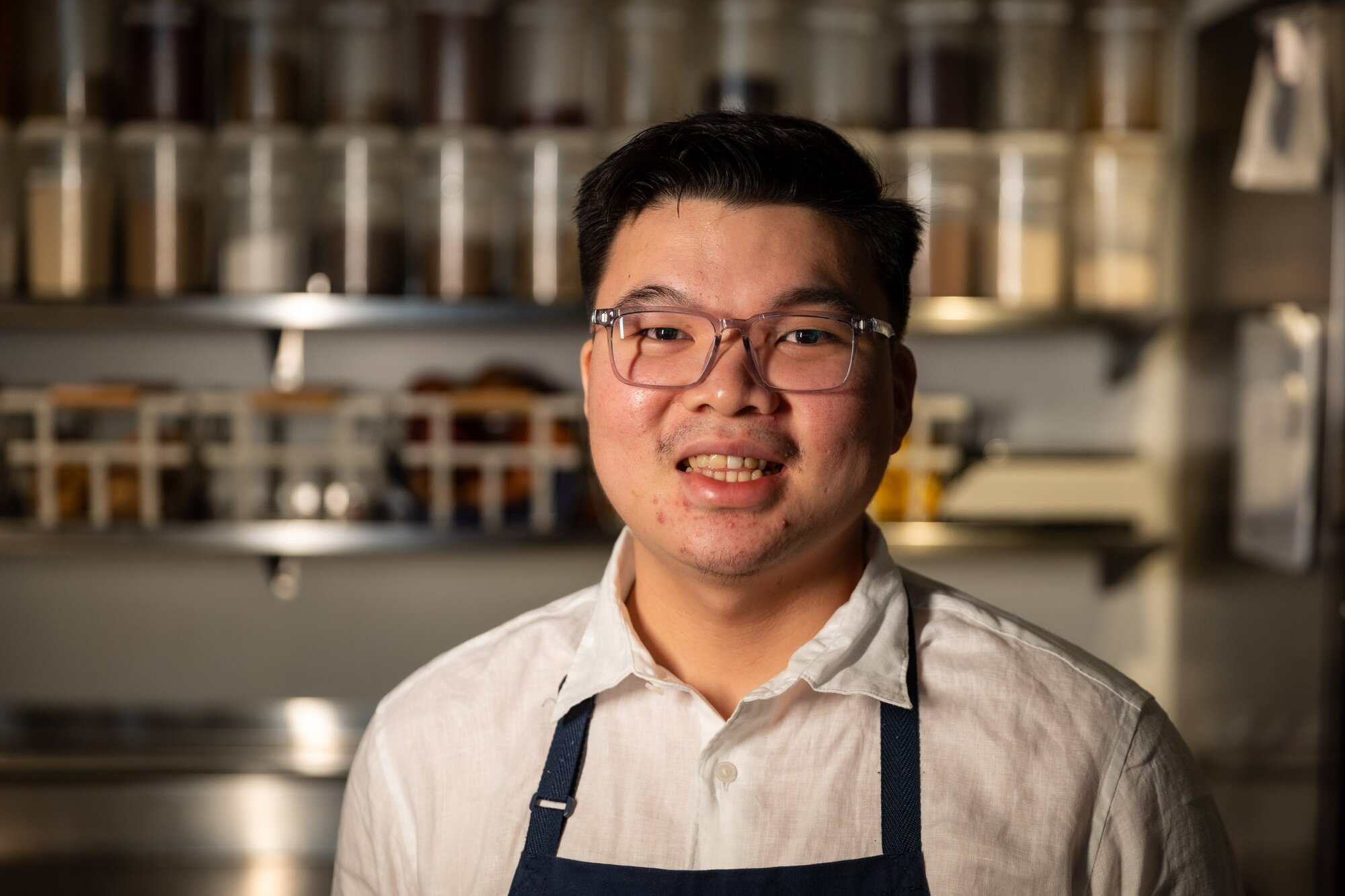 Takapuna Beach Cafe Head Chef Devon Pizarro. Photo / Michael Craig