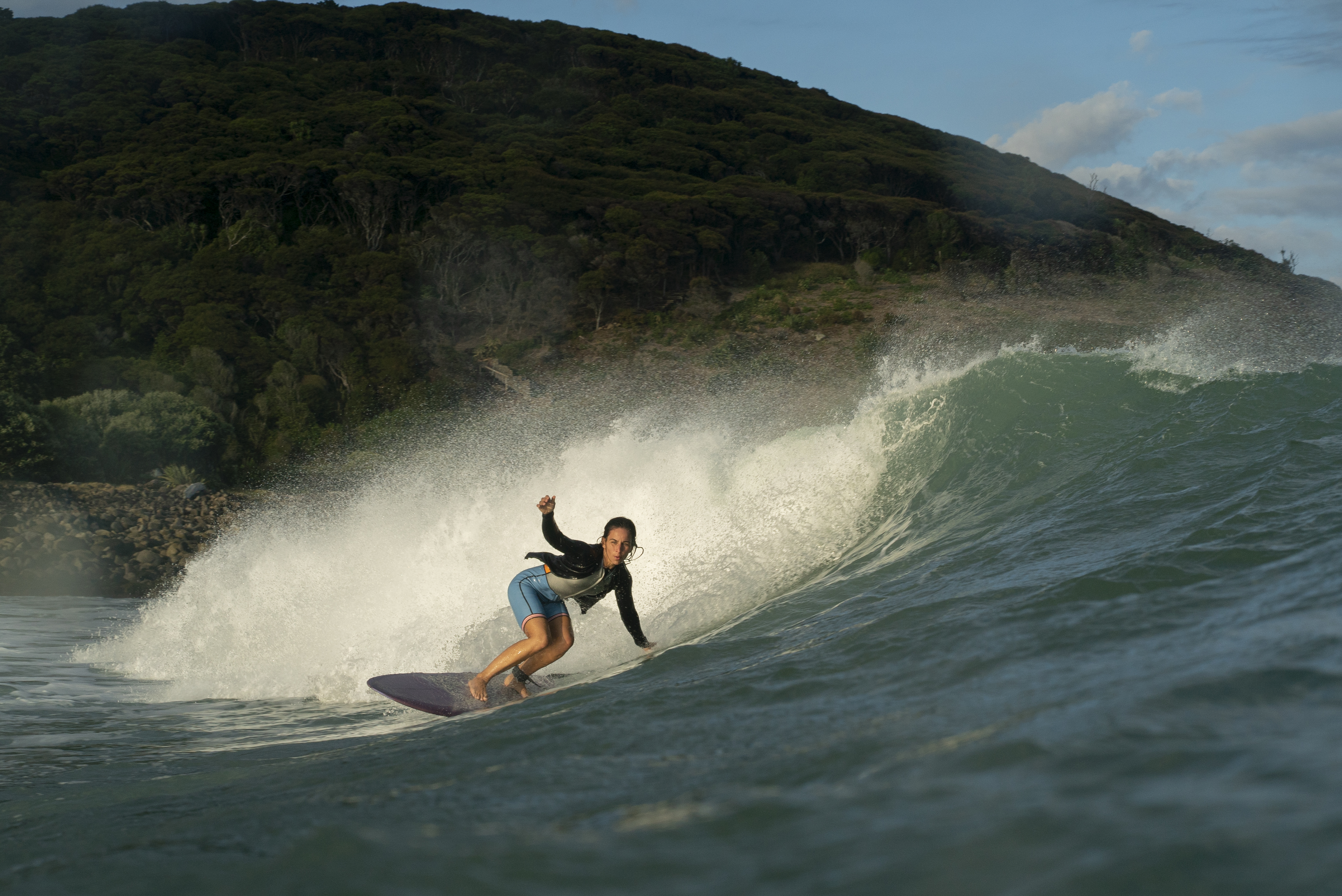Ngarunui Beach, Raglan. Photo / Sara Guix, @Sguixs