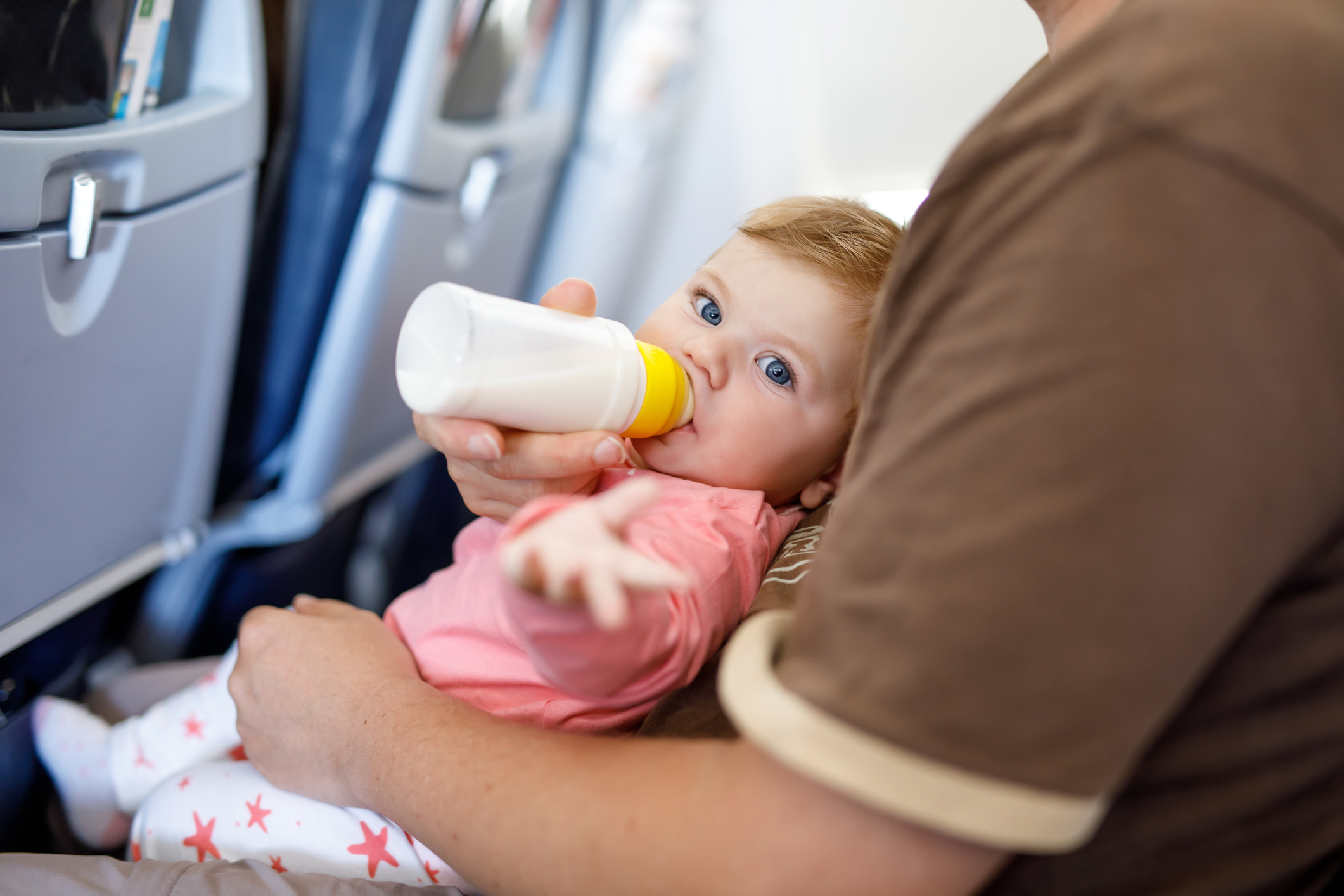 Try to combat changing air pressure on tiny ear drums. Photo / Getty Images
