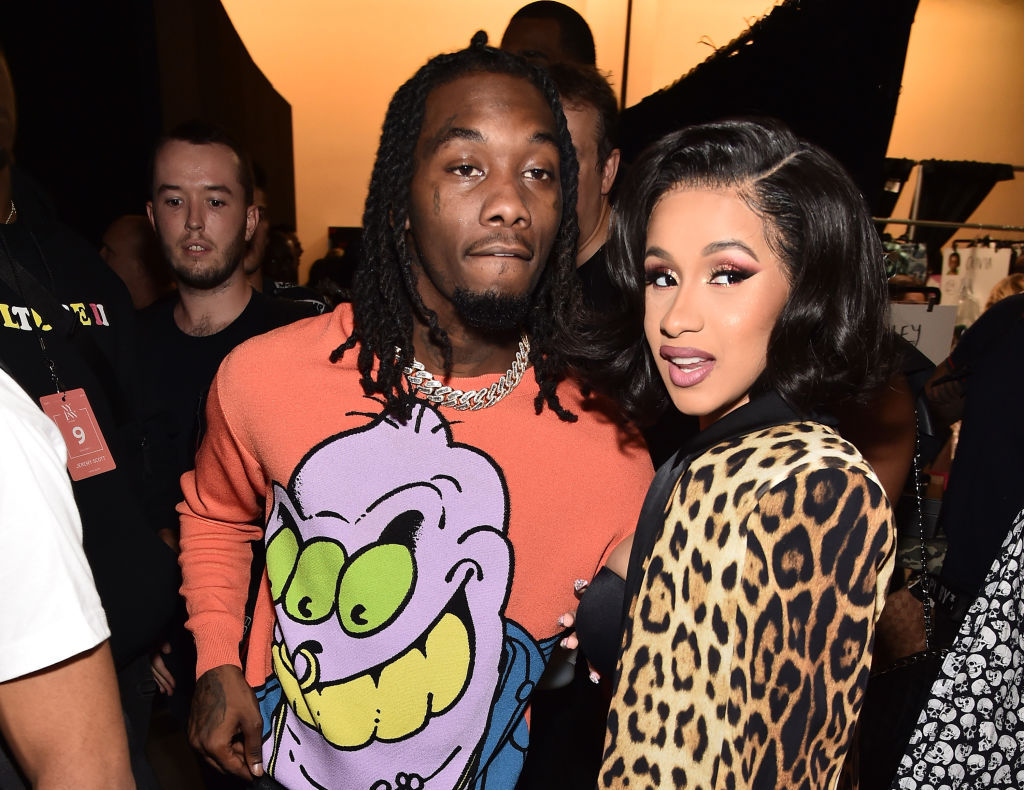 Cardi B and Offset. Photo / Getty Images