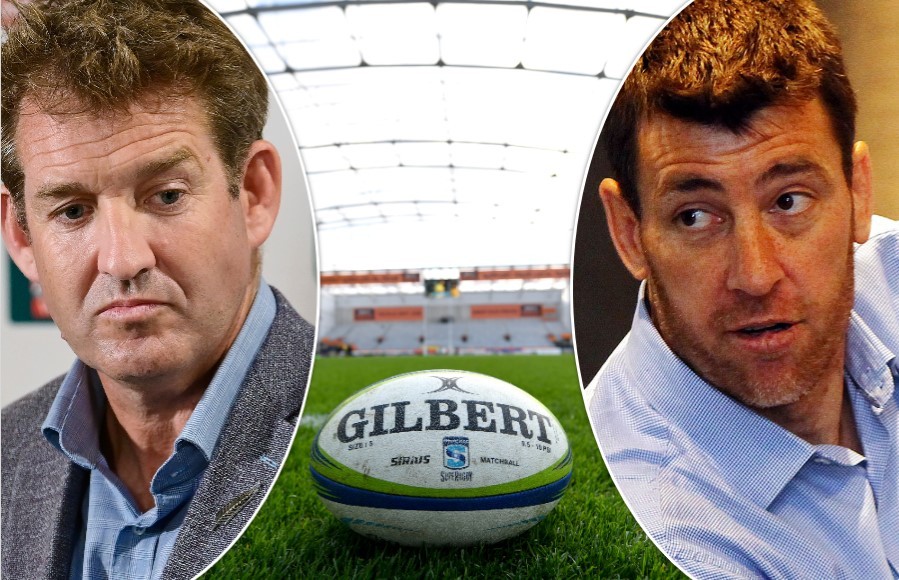 The standoff between NZR boss Mark Robinson and NZRPA's Rob Nichol intensified on Friday following the announcement of an alternative funding proposal. Photos / Getty Images, Photosport