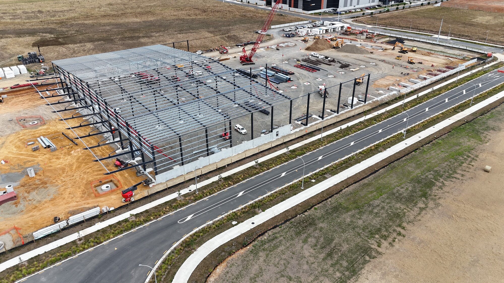 NZ Safety Blackwoods' new distribution centre, as at February 2025. This base is at Drury South in Auckland.