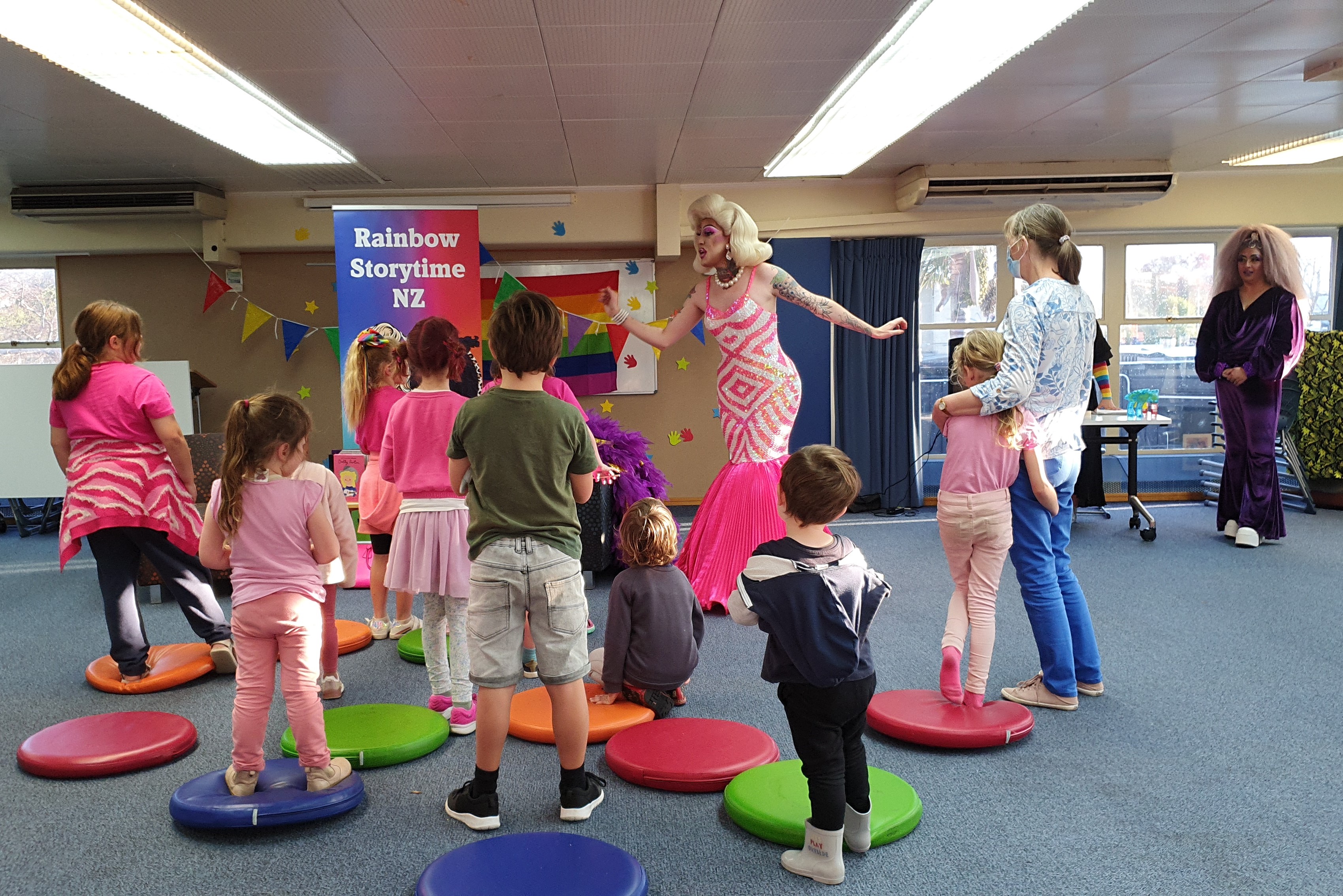 A Drag Storytime at Hastings Library has been cancelled amid a spate of threats and misinformation. Photo / Hastings District Council