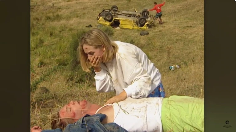 Don’t worry Kirsty, Chris will recover and have many, many wives. Photo / YouTube