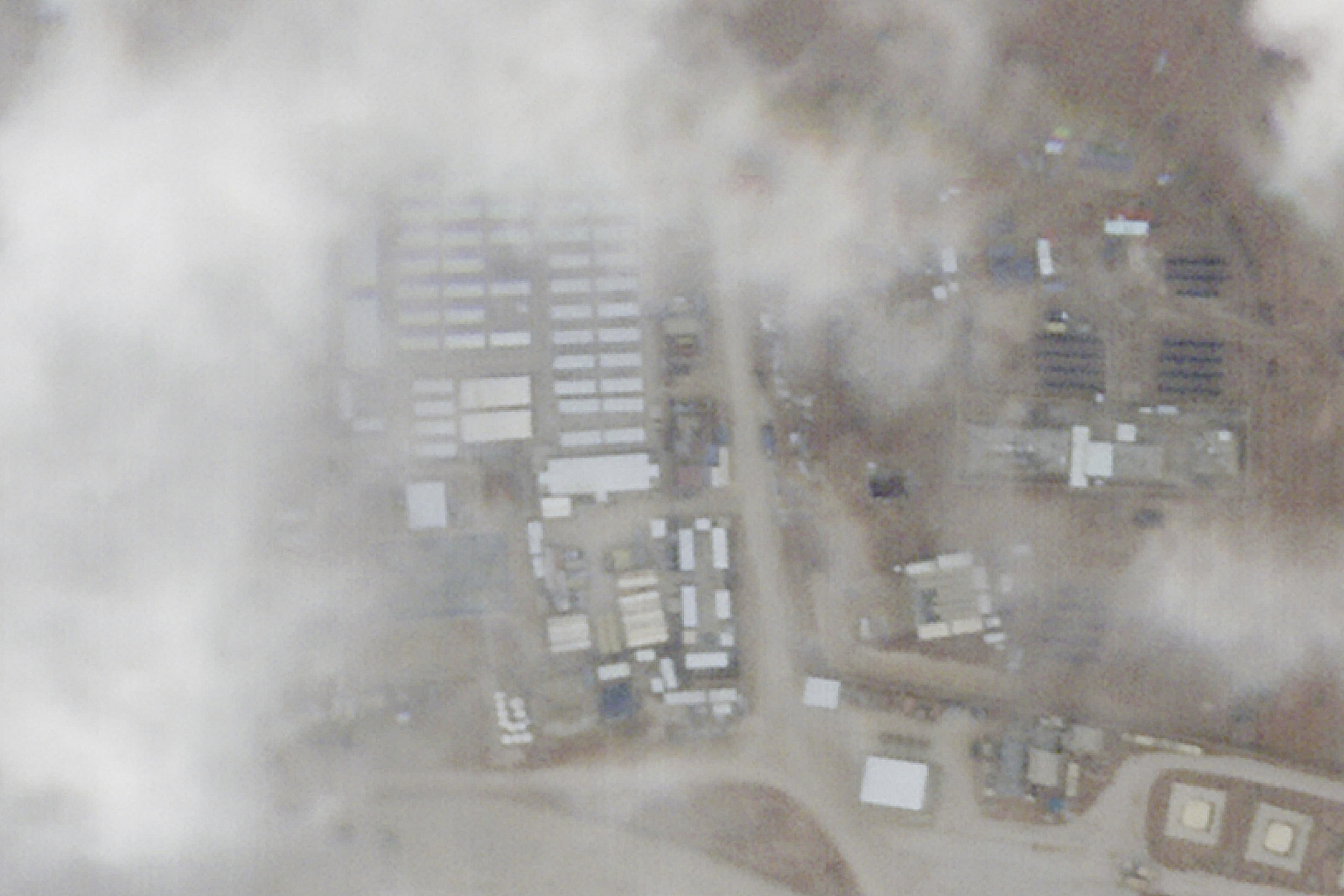 A satellite photo from Planet Labs PBC shows a military base known as Tower 22 in northeastern Jordan on Monday, Jan. 29, 2024. Image / AP