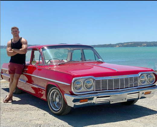Dalton Papalii posted this photo on social media of his Chevrolet Impala with the caption
