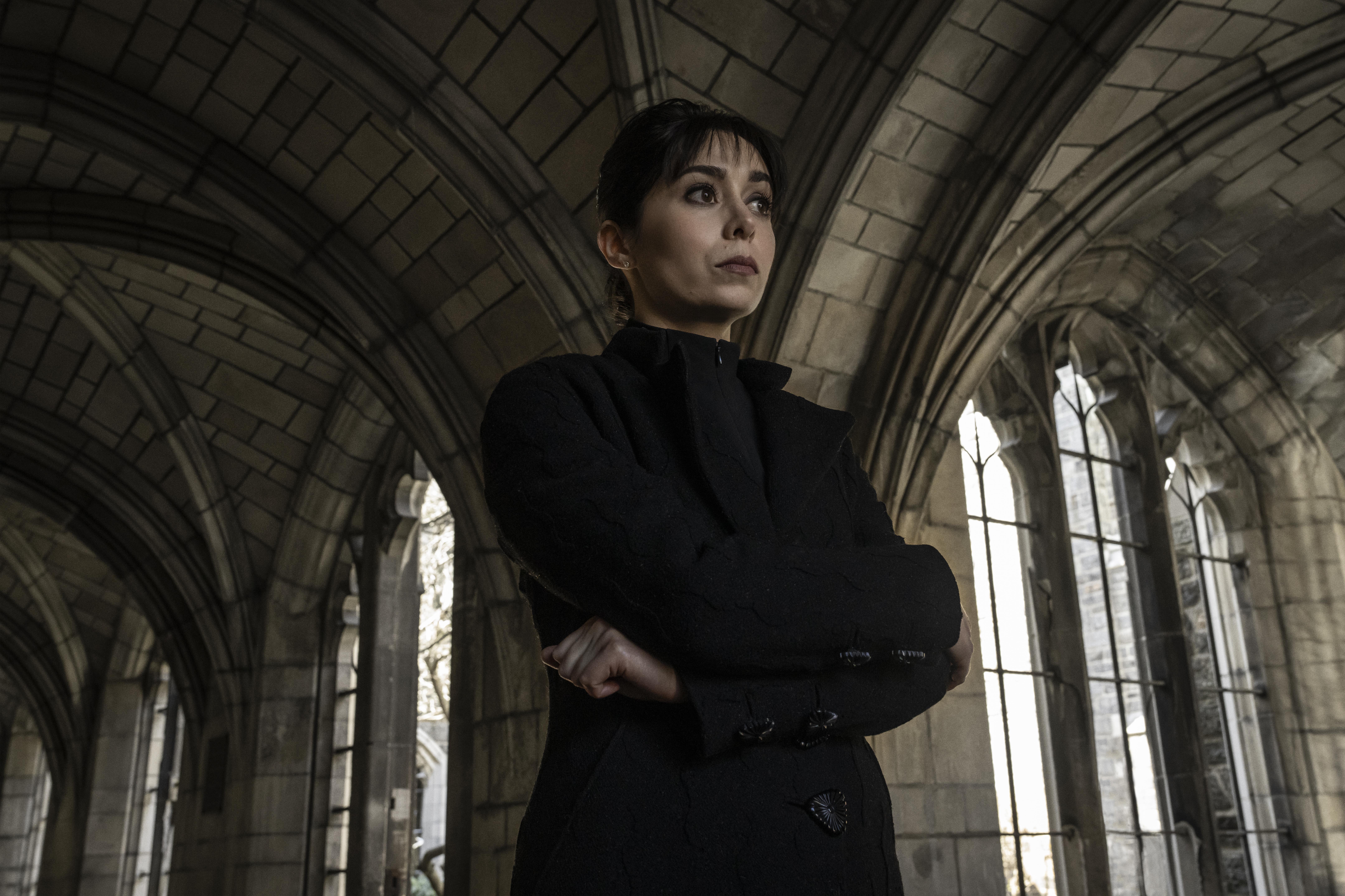 Cristin Milioti plays Sofia Falcone in The Penguin.