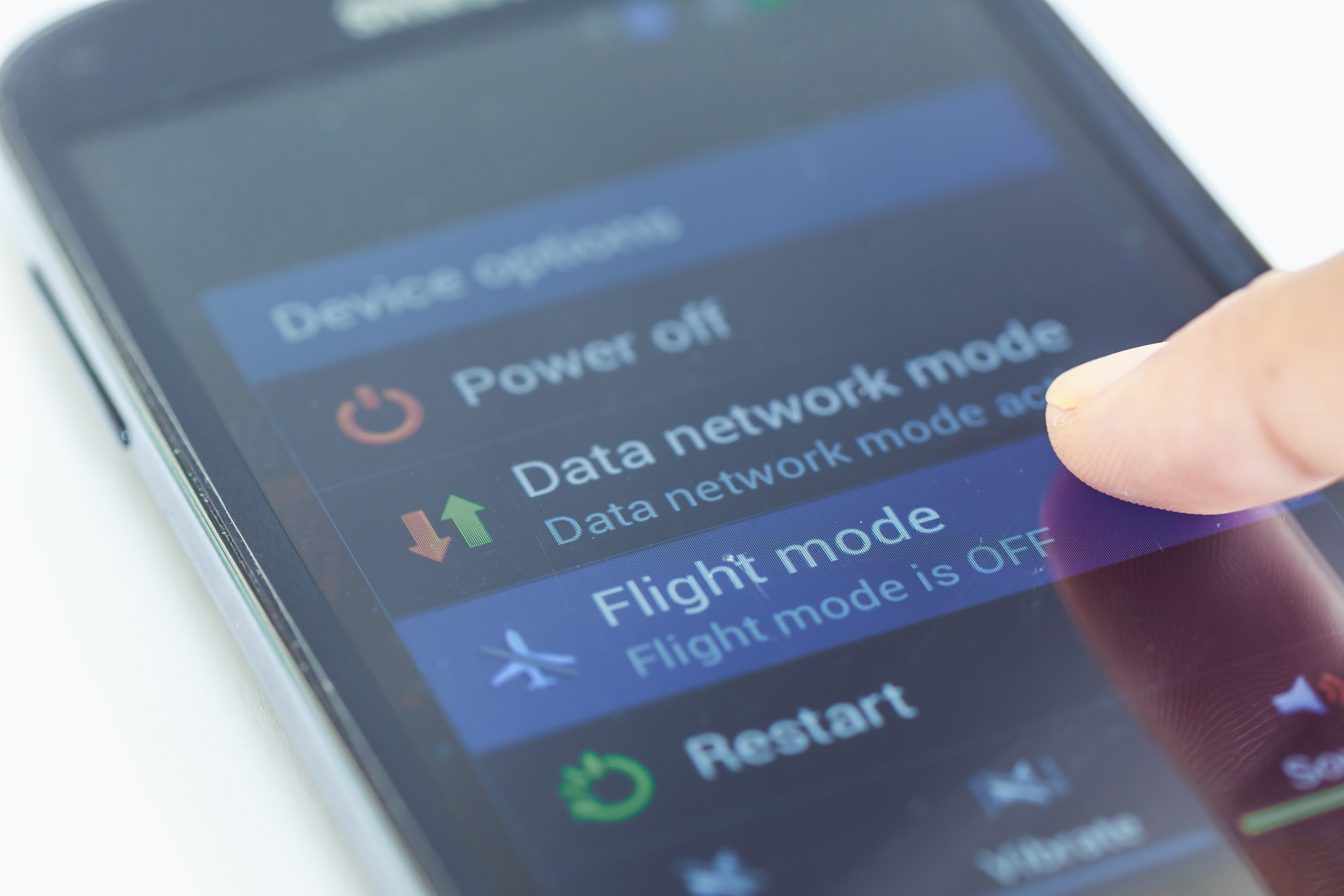 What is Flight mode in Samsung Galaxy Smartphones?