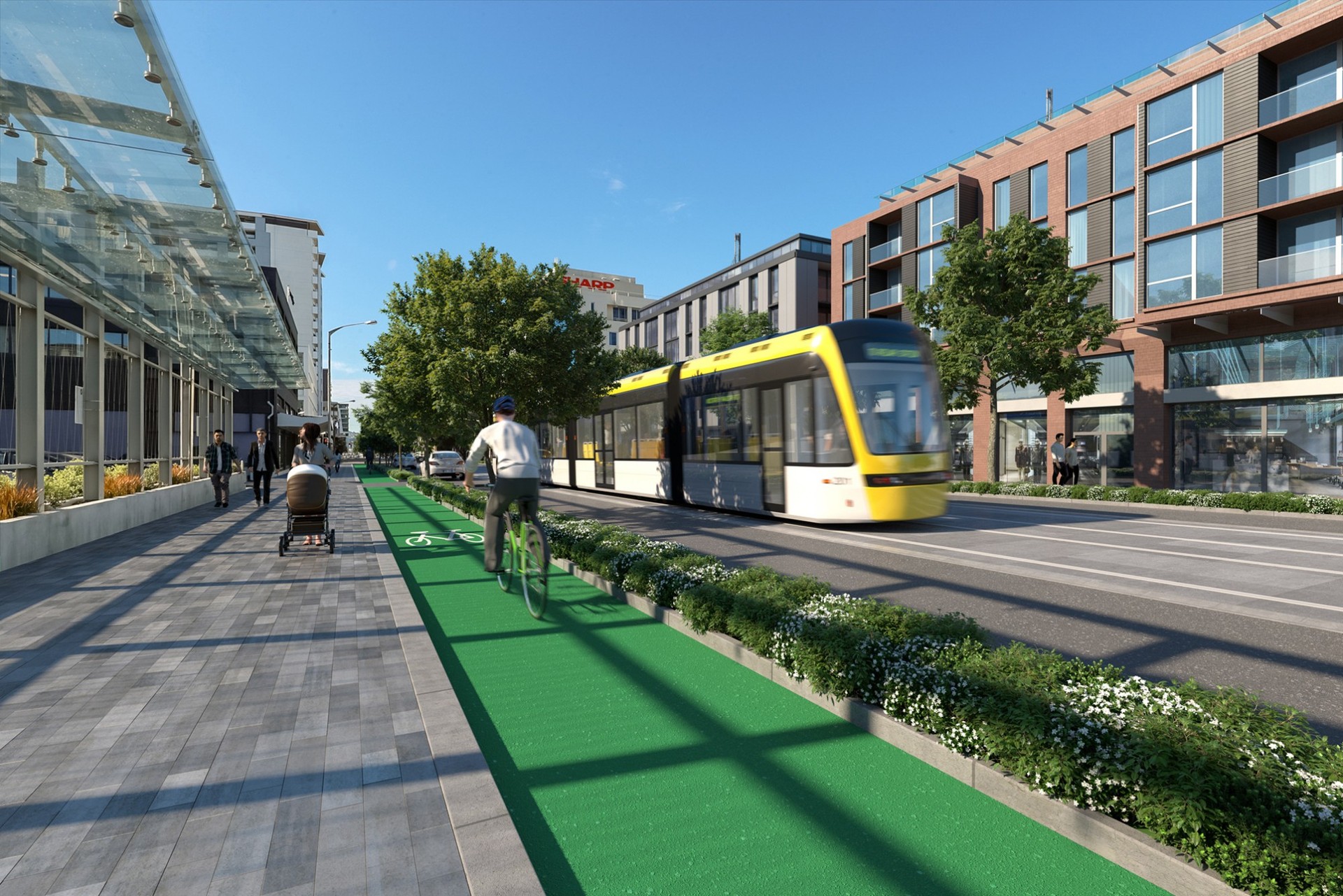 Funding to projects like Let's Get Wellington Moving could come under pressure. Photo / Supplied