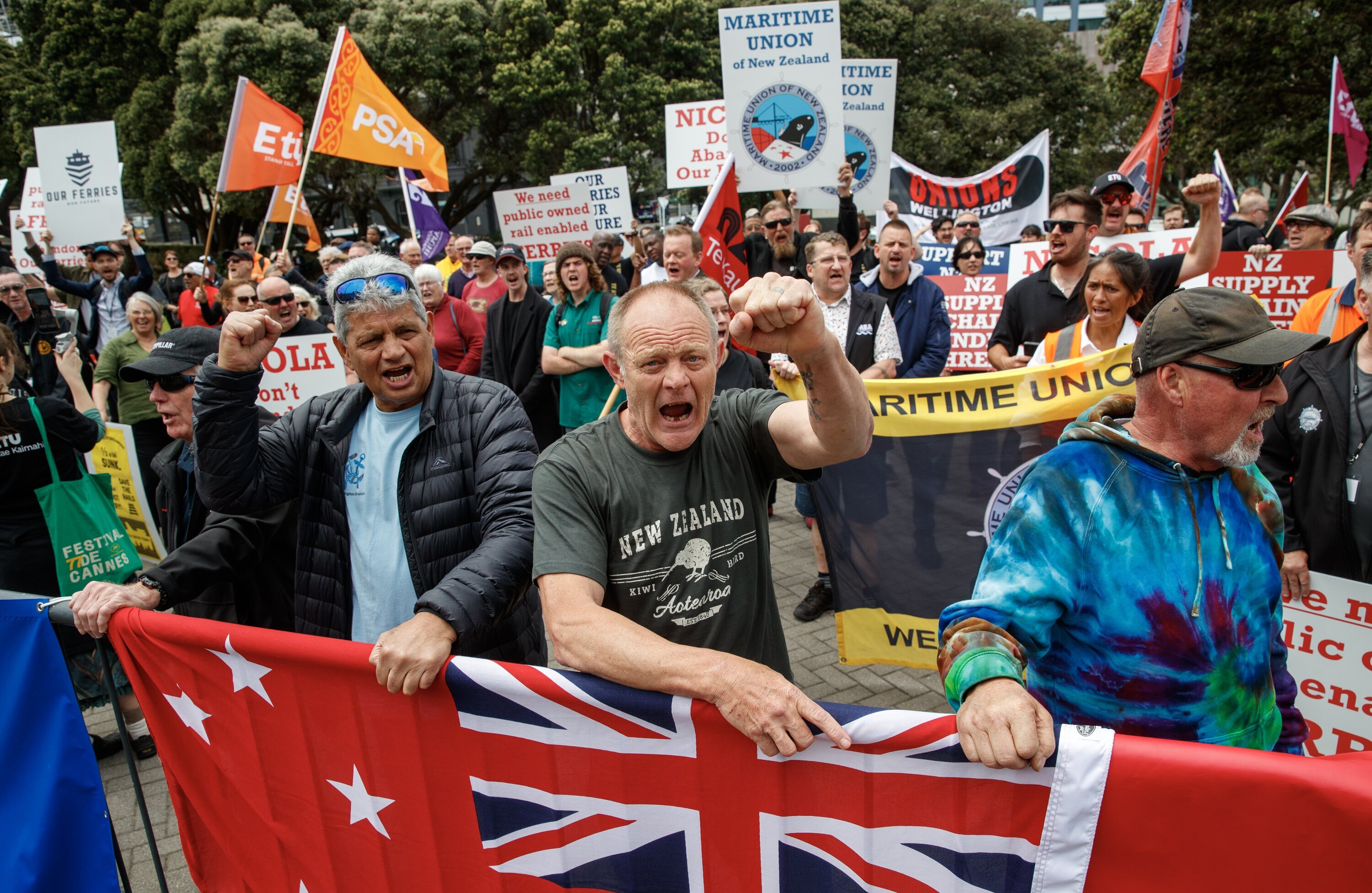 The Maritime Union of New Zealand says the mega ferry ship-build contract was a good deal. Photo / Mark Mitchell