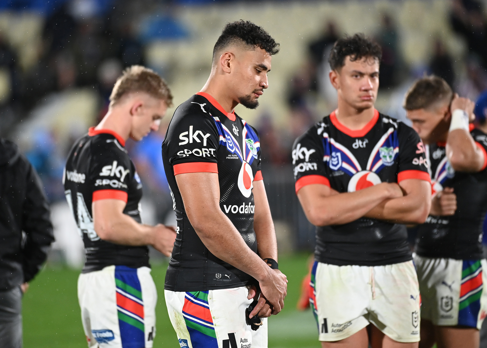 Eliesa Katoa and his teammates were humbled by the Titans. Photo / photosport.nz