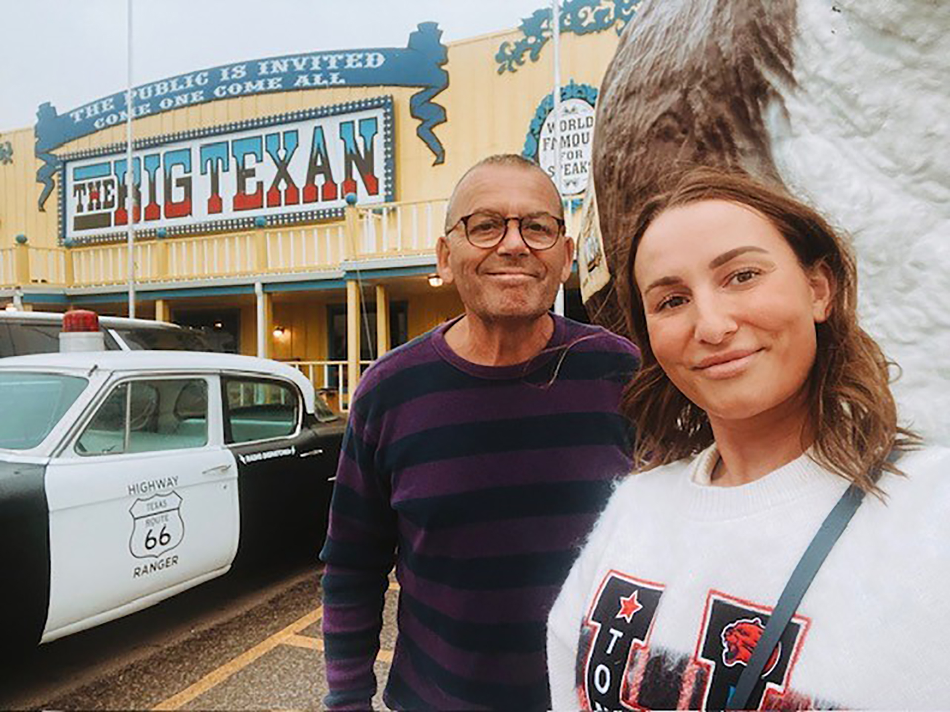 Henry and daughter Bella recently took an 8000km road trip from his base in Palm Springs to Chicago in less than two weeks.