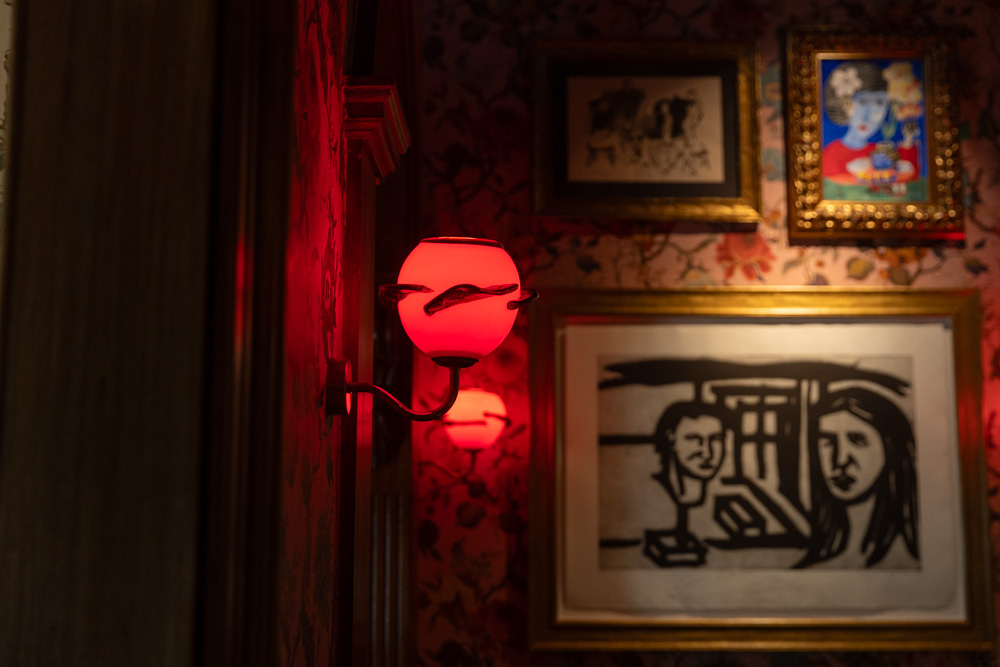 There are more than 130 original artworks within the restored Billy's at Ayrburn. Photo / Jason Dorday
