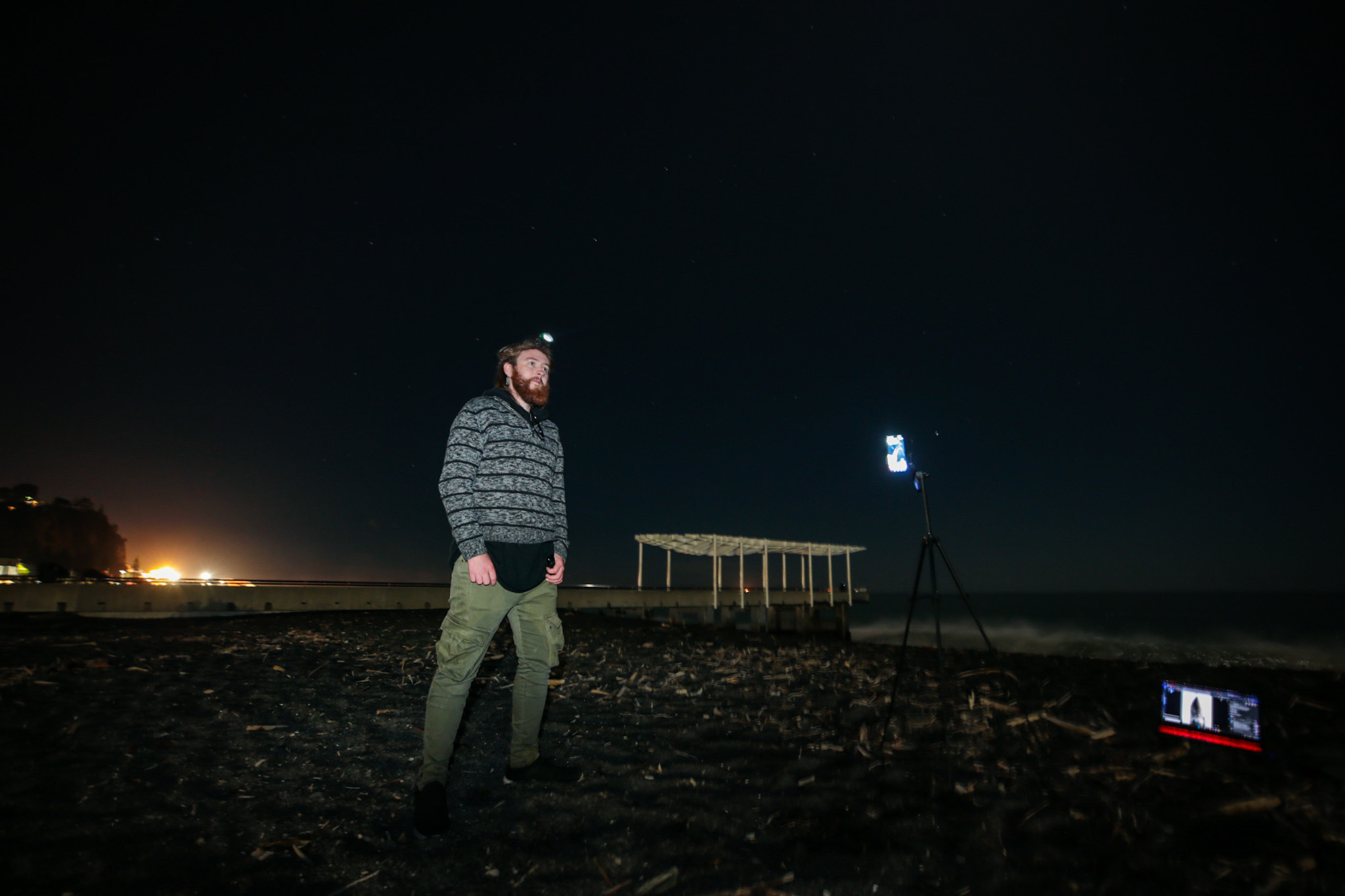 Cameron Wood loves heading down to Napier's Marine Parade to watch and capture the launches. Photo / Paul Taylor