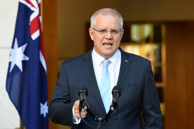 Australian Prime Minister Scott Morrison announced a A$1.35 billion ($1.4b) boost for efforts to defend the country's public and private networks against hackers. Photo / file