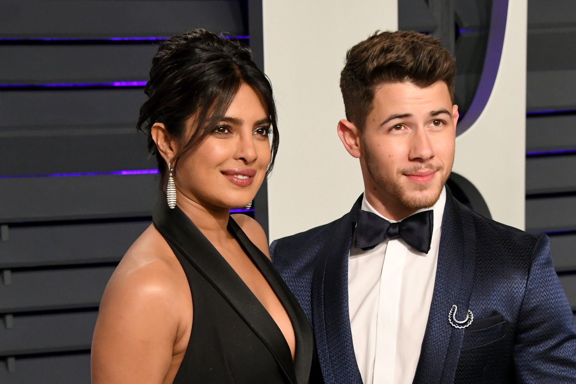 Priyanka Chopra and Nick Jonas at the 2019 Vanity Fair Oscar Party. Photo / Getty Images