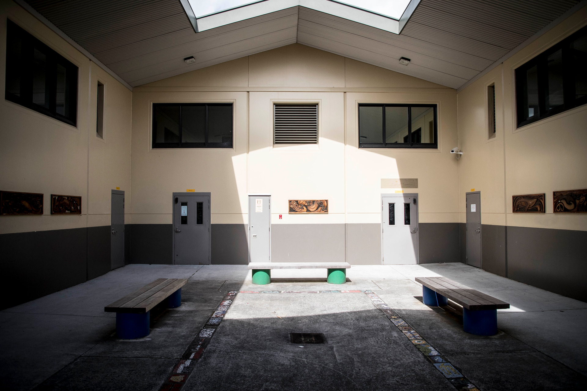 Inside Korowai Manaaki, the youth justice residence in Auckland. Photo / Michael Craig