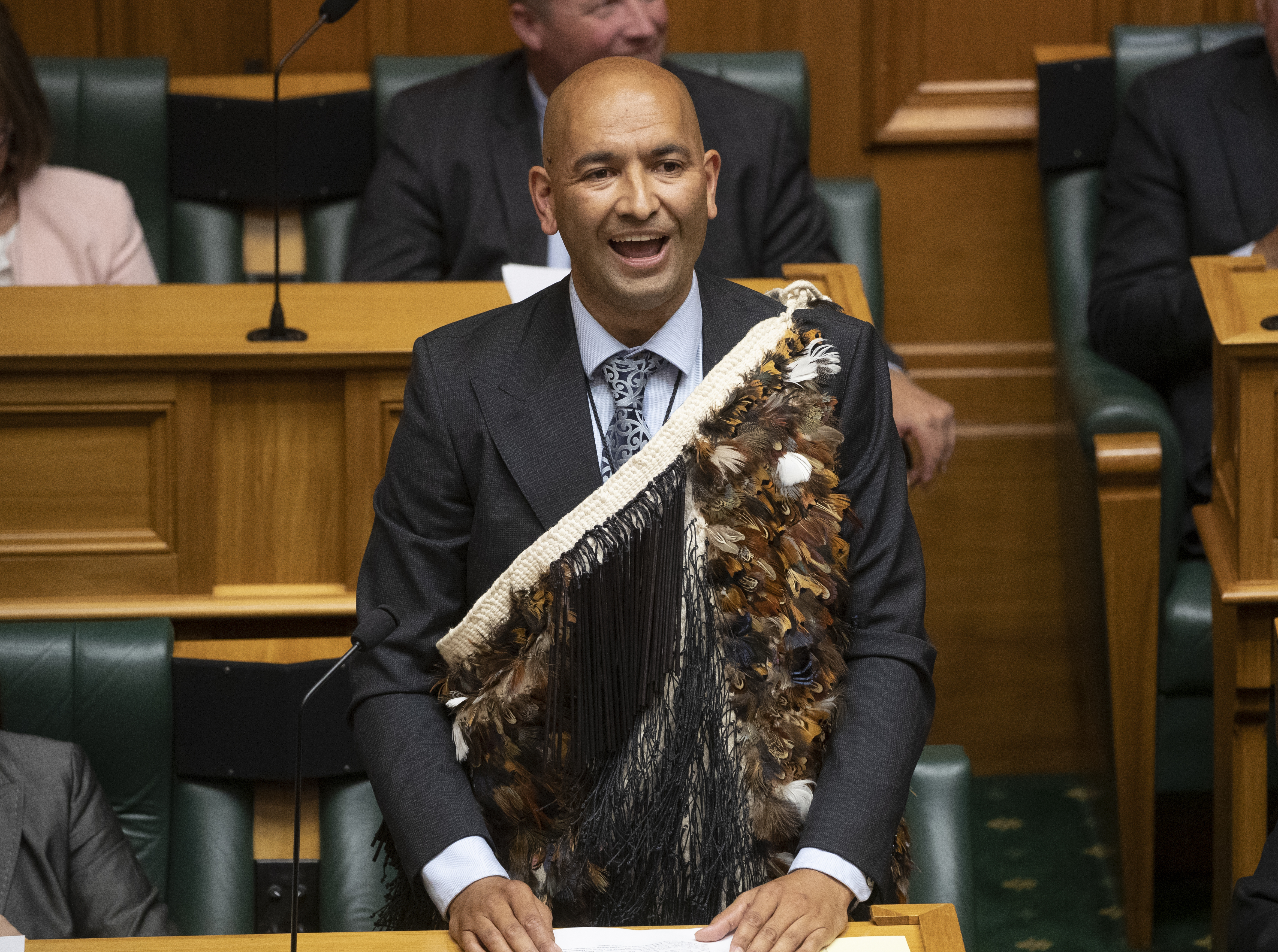 Law and education were key issues Potaka spoke of. Photo / Mark Mitchell
